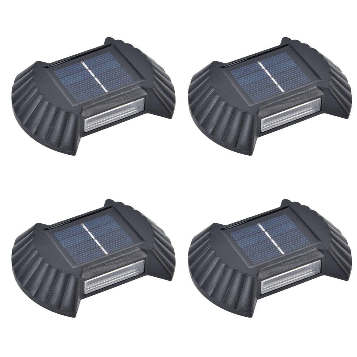 4 Sets Solar Wall Light Waterproof Multifunctional LED Solar Wall Light for Patio Yard Garden Outdoor DrivewayWhite Light