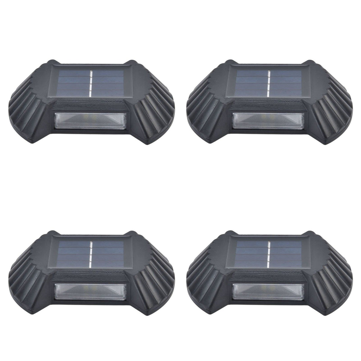 4 Sets Solar Wall Light Waterproof Multifunctional LED Solar Wall Light for Patio Yard Garden Outdoor DrivewayWhite Light