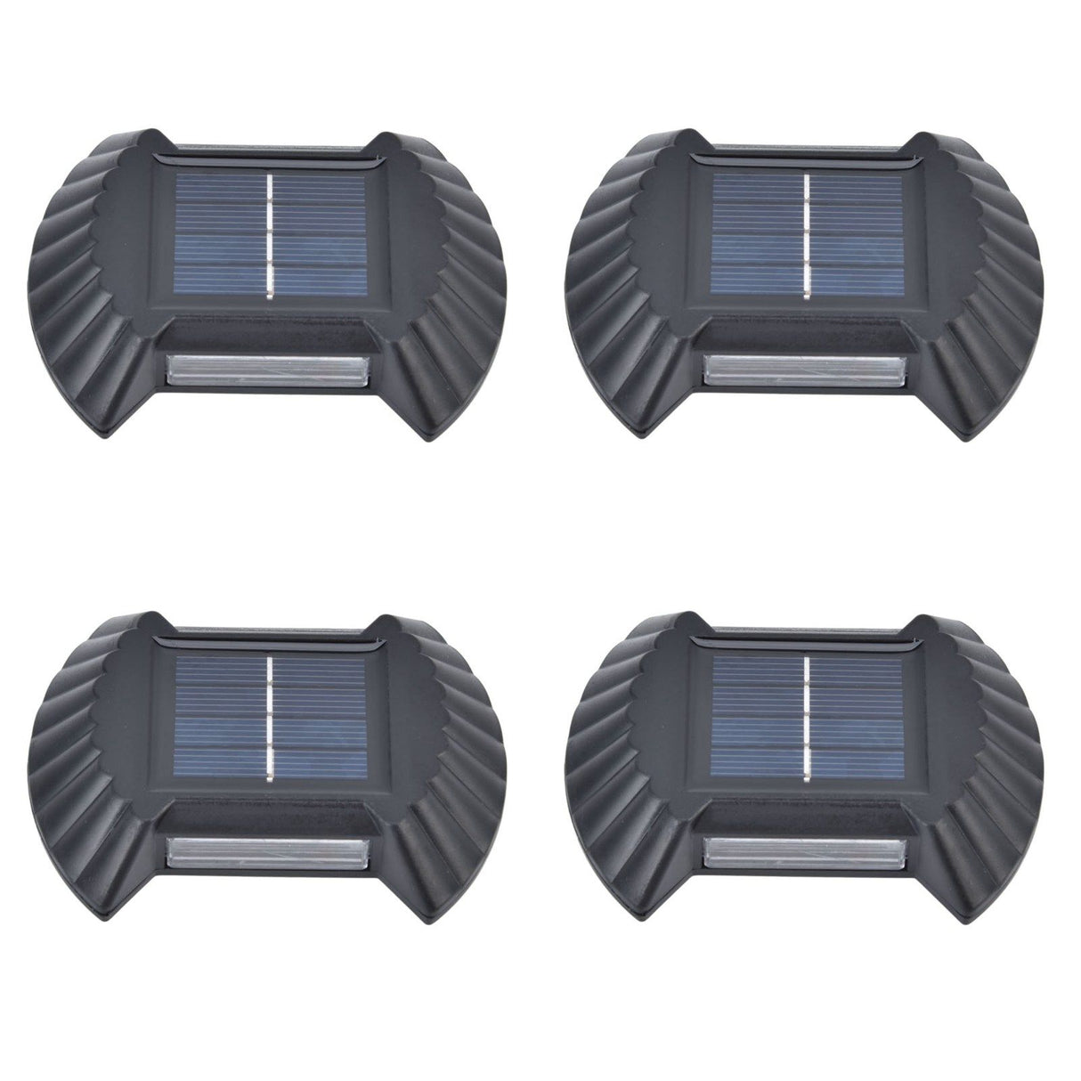 4 Sets Solar Wall Light Waterproof Multifunctional LED Solar Wall Light for Patio Yard Garden Outdoor DrivewayWhite Light