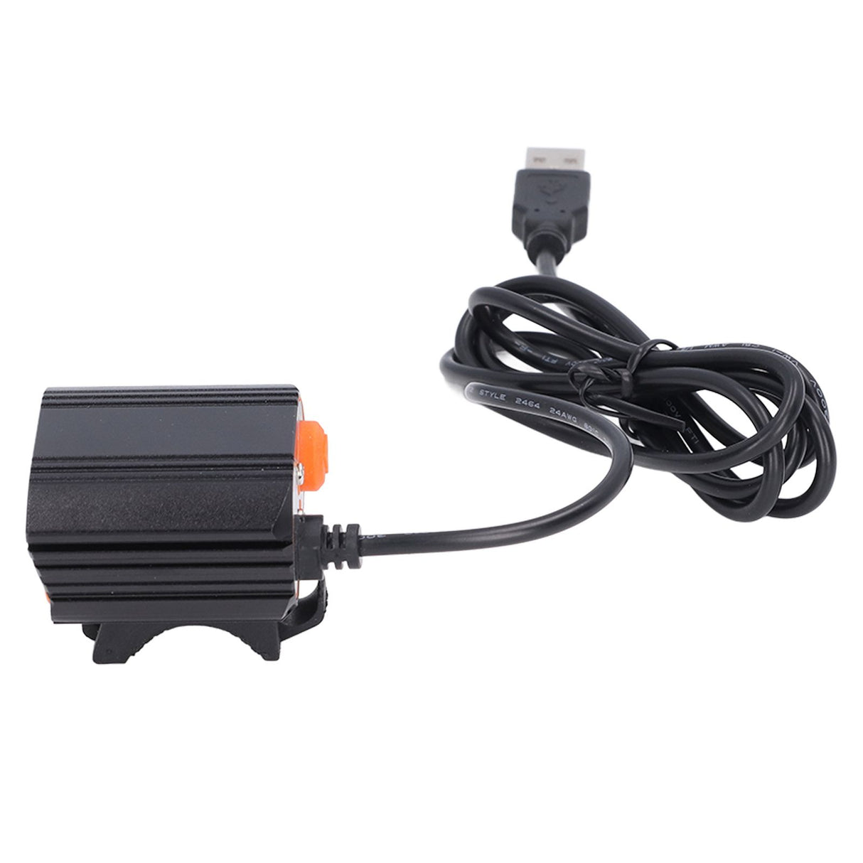 LED Bike Headlamp Aluminum Alloy Super Bright Bicycle Light for Road Racing USB Powered