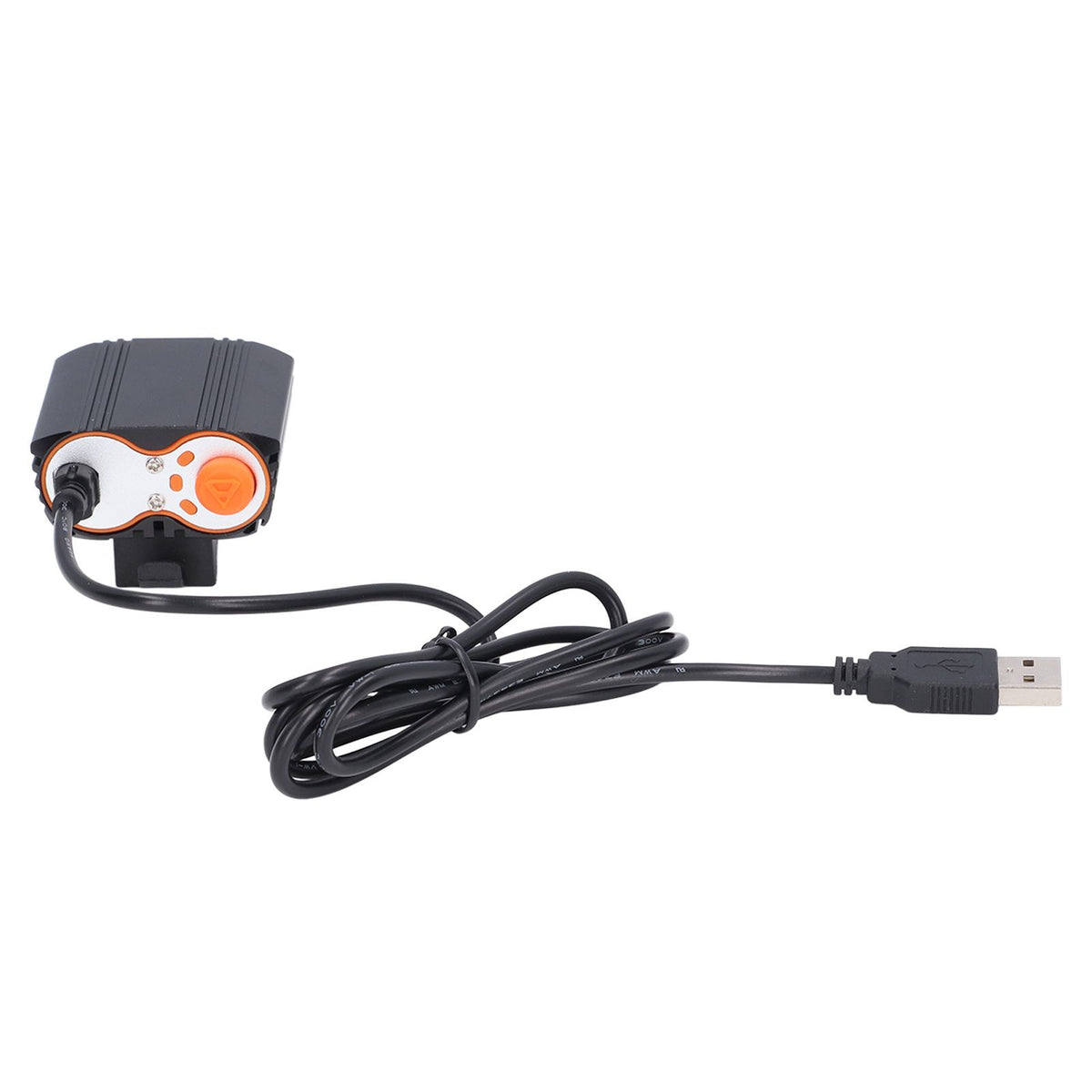 LED Bike Headlamp Aluminum Alloy Super Bright Bicycle Light for Road Racing USB Powered