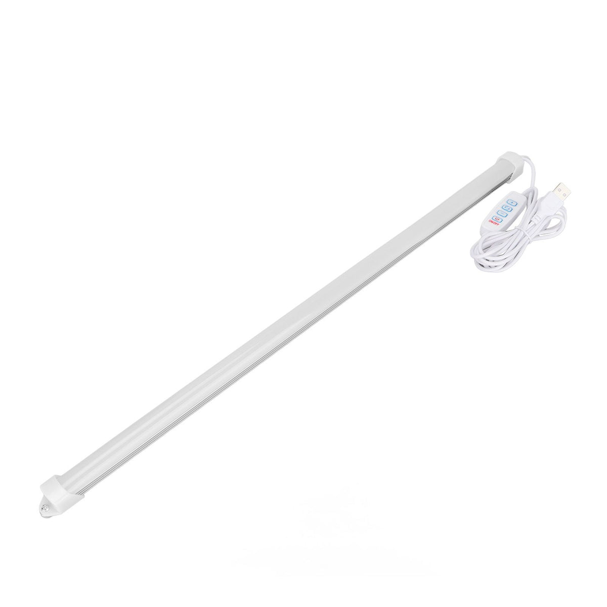 Under Cabinet Light USB Plug in Dimmable Eye Protection 3 Colors LED Counter Bar Lamp for Dormitory Bedroom Desk