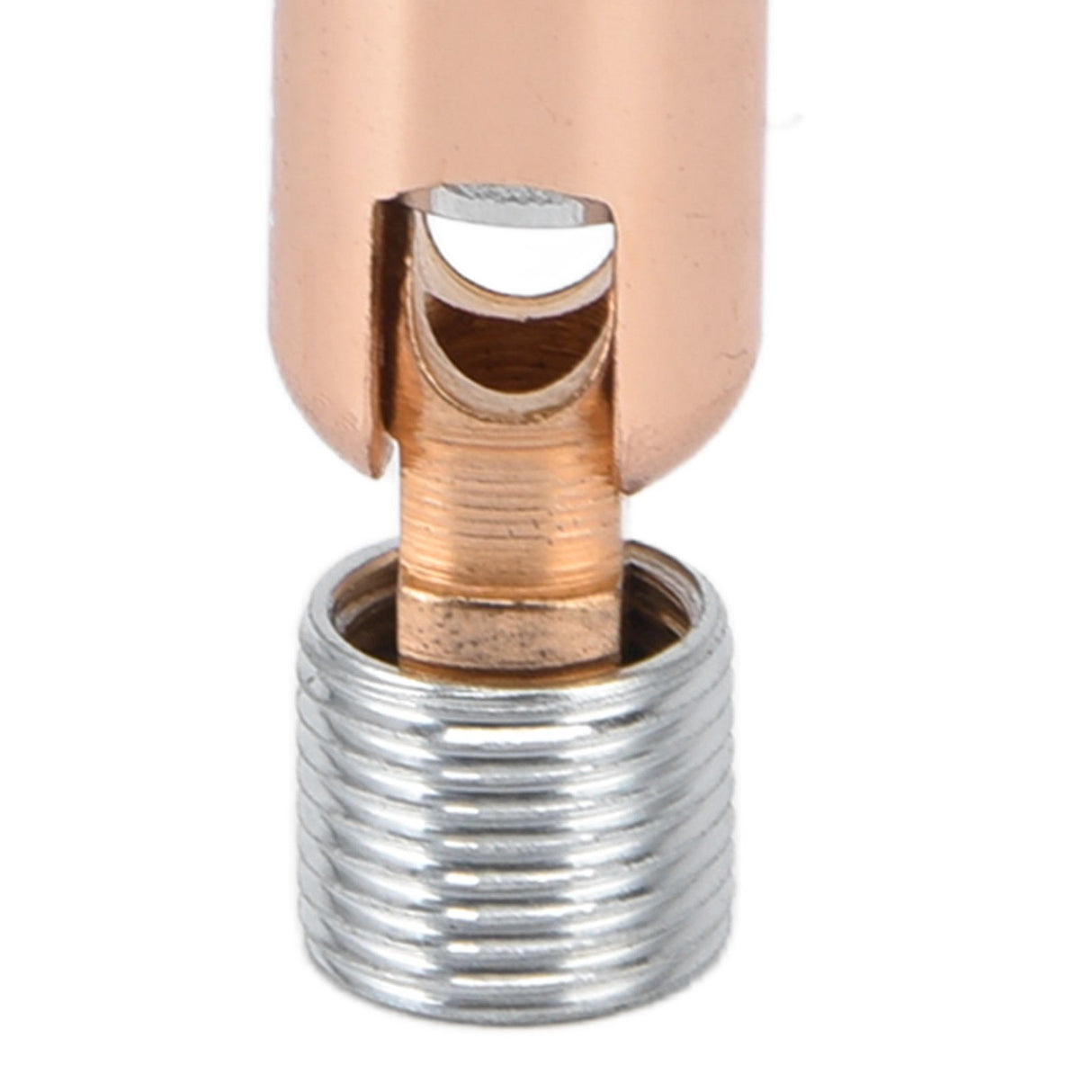 5Pcs M10 Sloped Ceiling Adapter for Ceiling Lamp Pendant Light Chandelier Track Suspension Accessories M10 External Gear Steering Joint Rose Gold