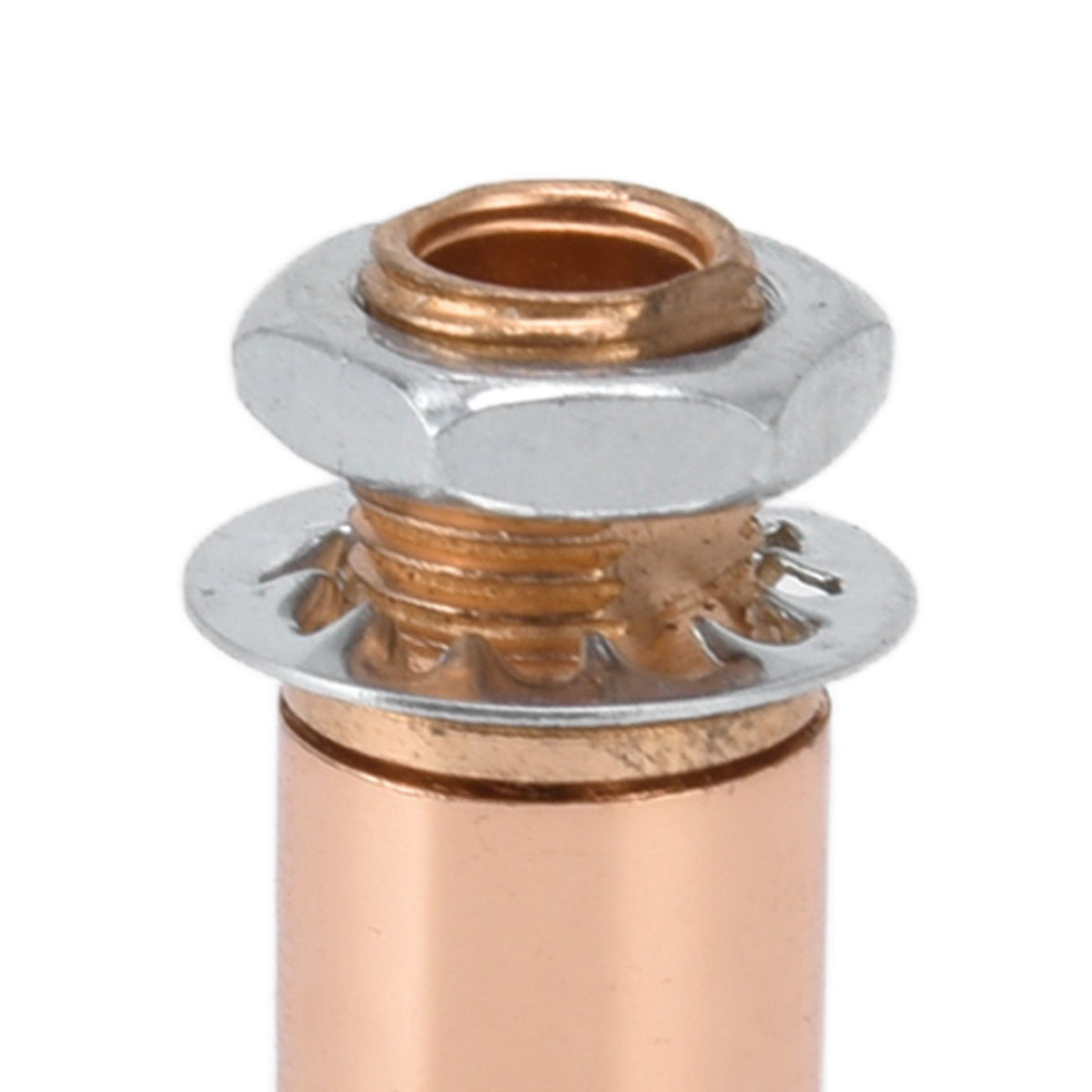 5Pcs M10 Sloped Ceiling Adapter for Ceiling Lamp Pendant Light Chandelier Track Suspension Accessories M10 External Gear Steering Joint Rose Gold