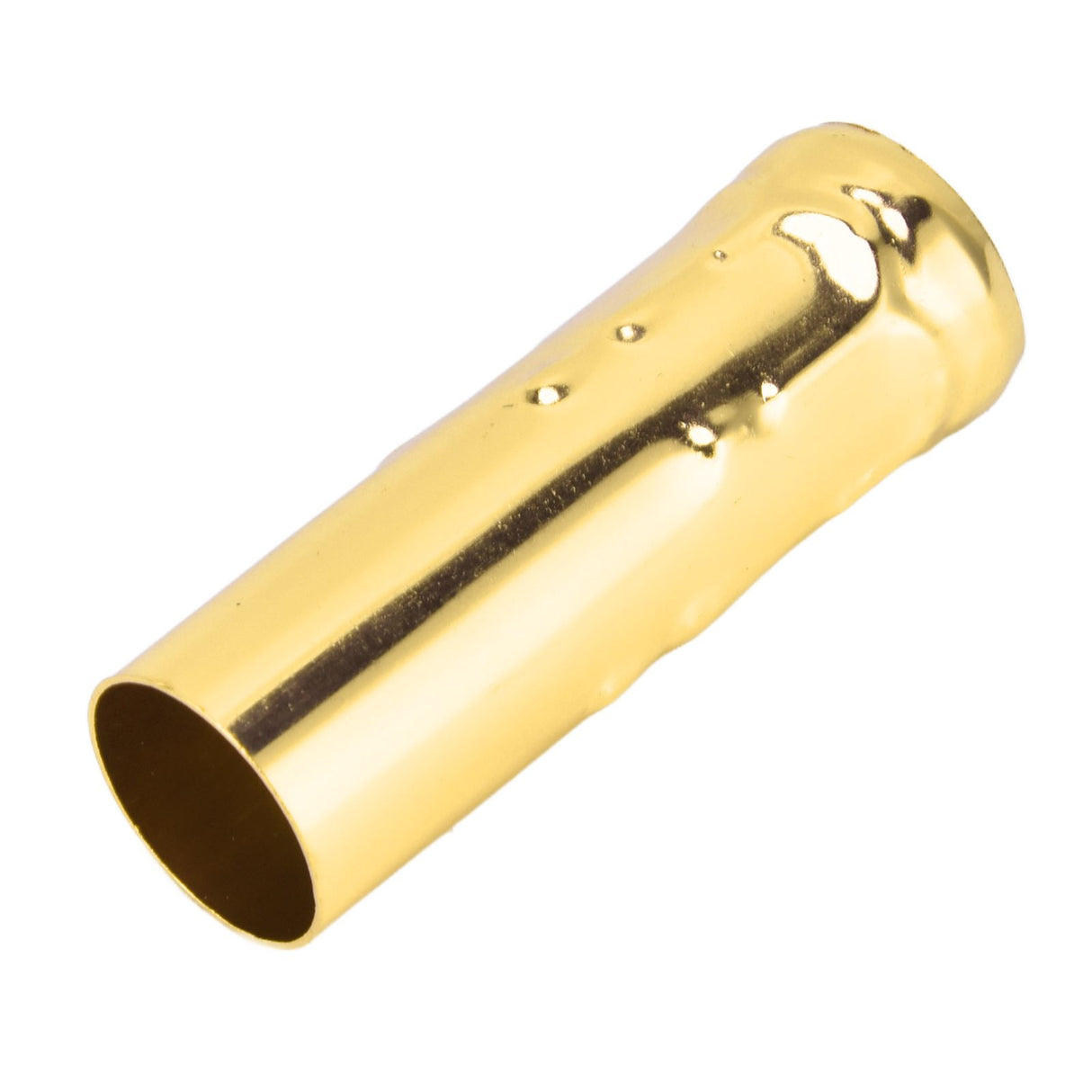 10Pcs E14 Metal Tube for Candle Lamp Holder Lamp Base Lighting Accessories 25x80mm Electrophoresis Gold