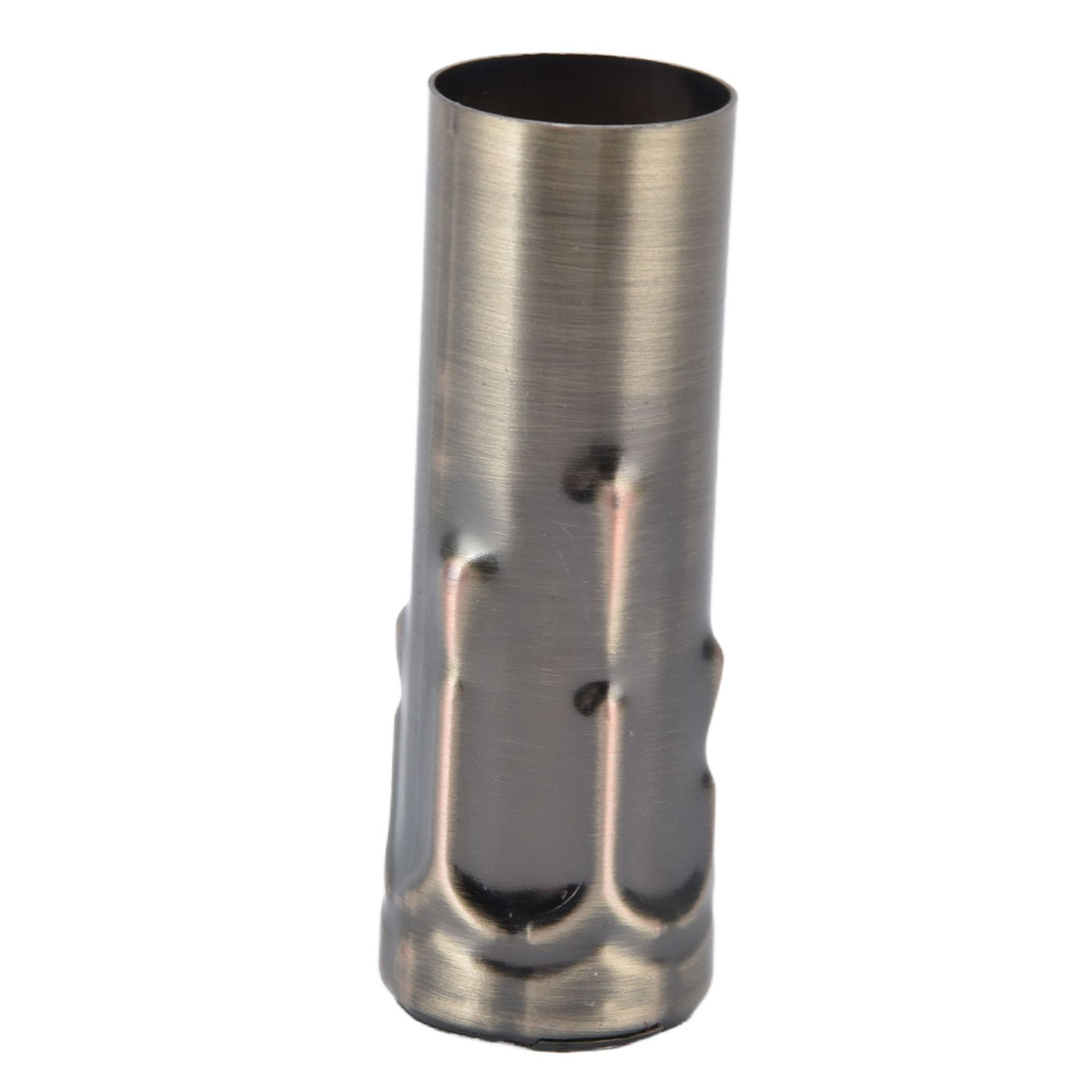 10Pcs E14 Metal Tube for Candle Lamp Holder Lamp Base Lighting Accessories 25x80mm Bronze