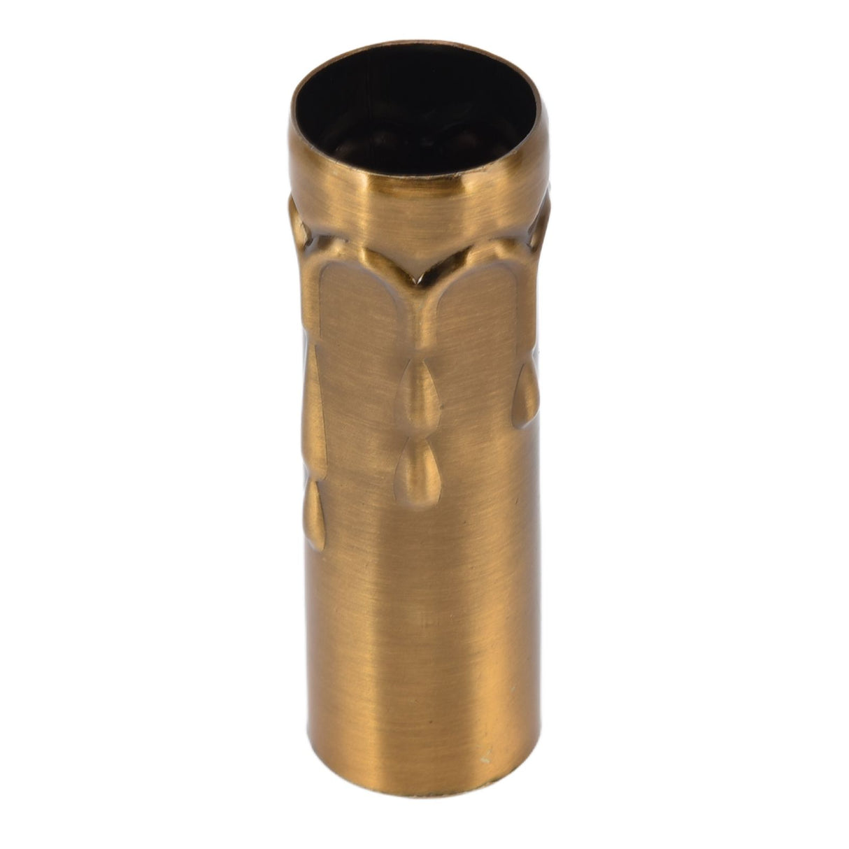 10Pcs E14 Metal Tube for Candle Lamp Holder Lamp Base Lighting Accessories 25x80mm Gold Bronze