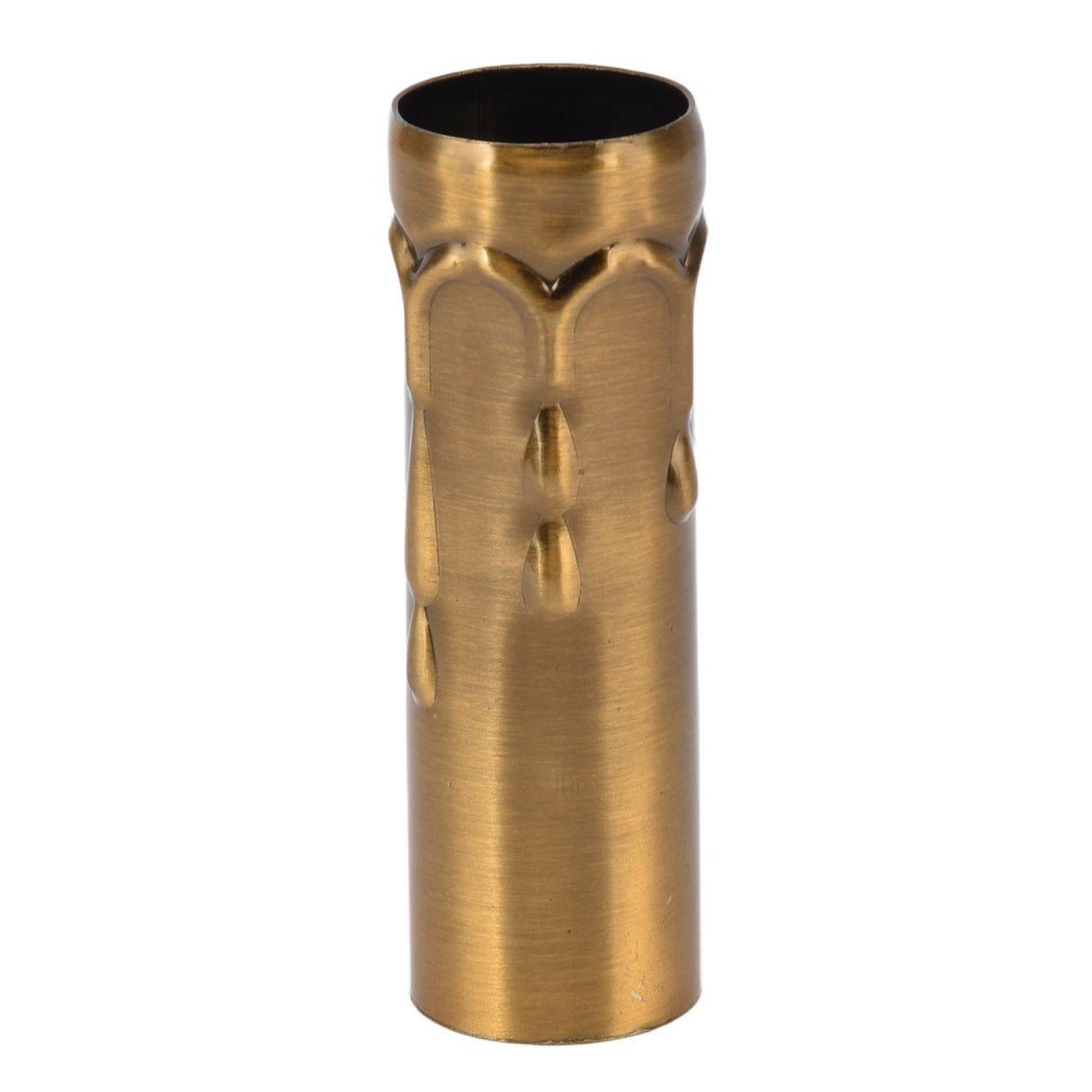 10Pcs E14 Metal Tube for Candle Lamp Holder Lamp Base Lighting Accessories 25x80mm Gold Bronze