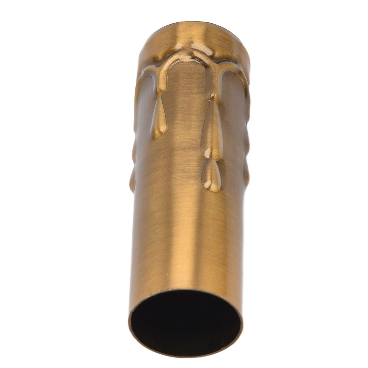 10Pcs E14 Metal Tube for Candle Lamp Holder Lamp Base Lighting Accessories 25x80mm Gold Bronze