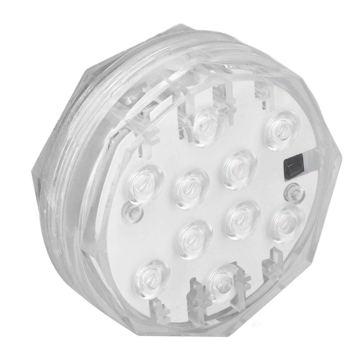RGB Underwater Spot Light with Remote Control Submersible LED Light IP68 Waterproof for Aquarium Pond