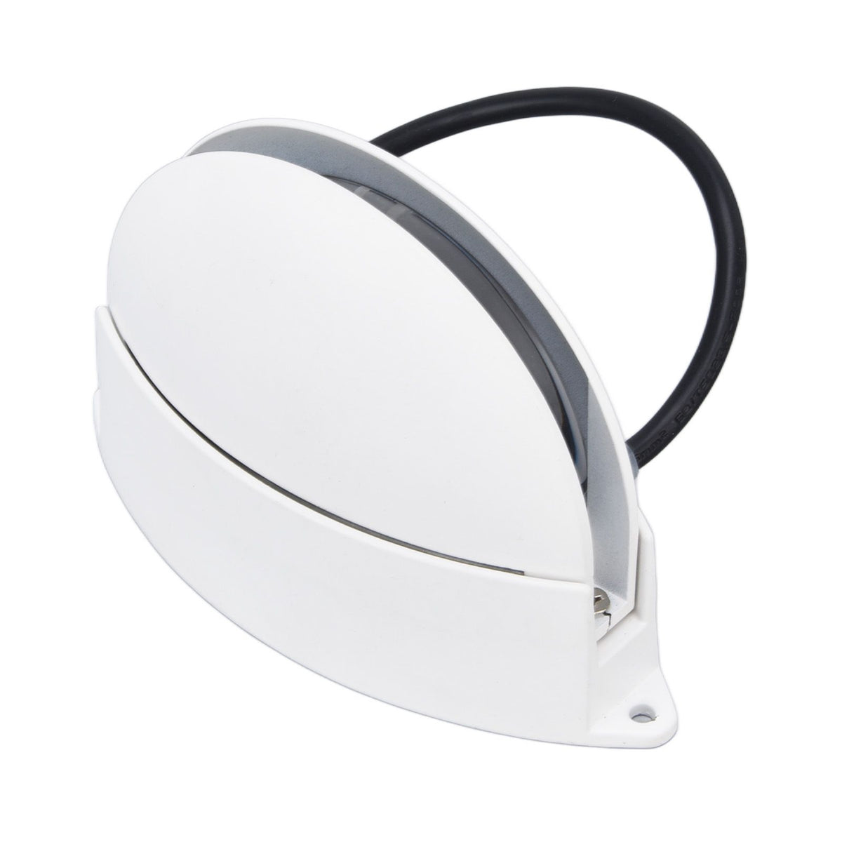 Window Sill Lamp 180° Luminous Semicircular LED Wall Light for Hallway Corridor Living Room AC85‑265V Warm Light