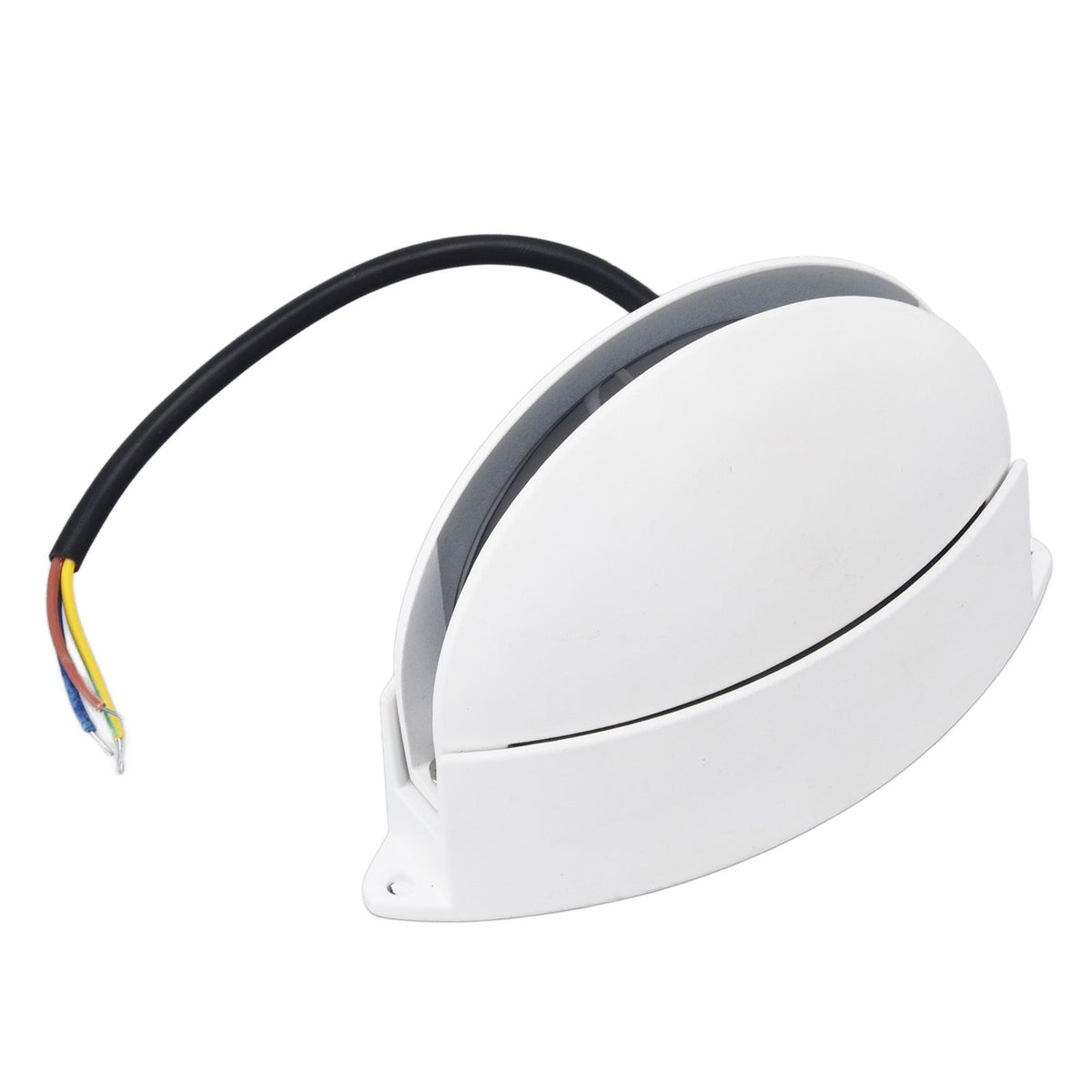 Window Sill Lamp 180° Luminous Semicircular LED Wall Light for Hallway Corridor Living Room AC85‑265V Warm Light