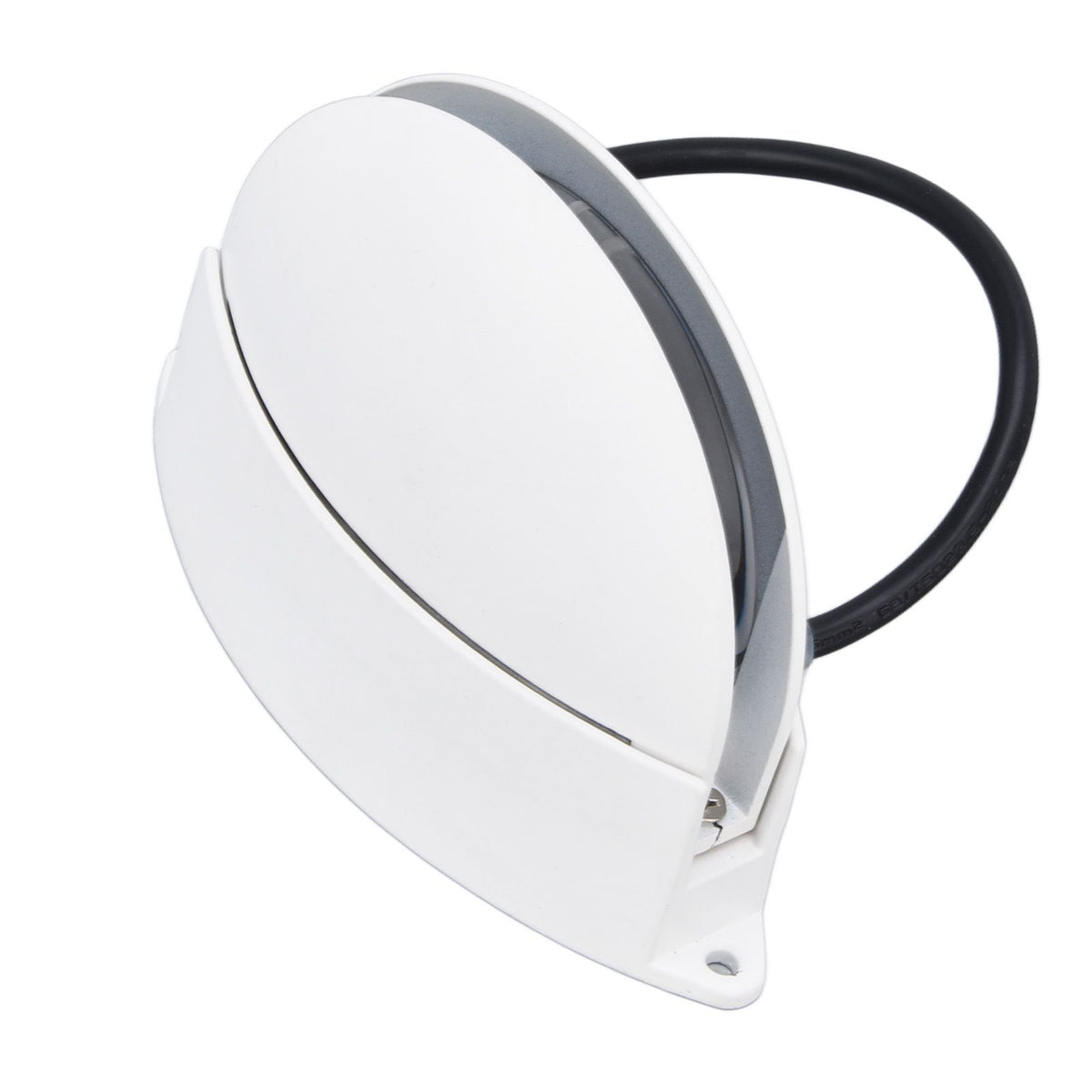Window Sill Lamp 180° Luminous Semicircular LED Wall Light for Hallway Corridor Living Room AC85‑265V Warm Light