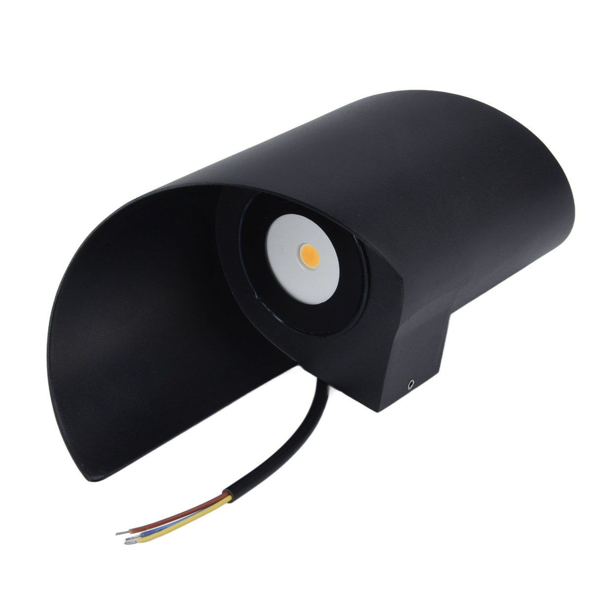 LED Wall Light Modern Waterproof Decorative Warm Light Innovative Spiral Wall Lamp for Outdoor Patio Hallway AC85‑265V