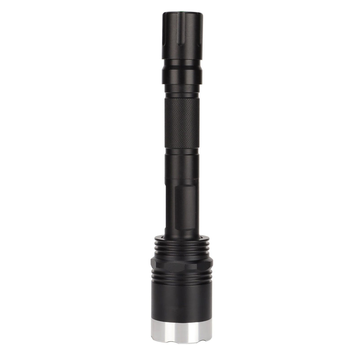 Camping Flashlight 5000LM Lengthened IPX5 Waterproof Anodized Black T6 Lamp Beads White Light Outdoor Flashlight