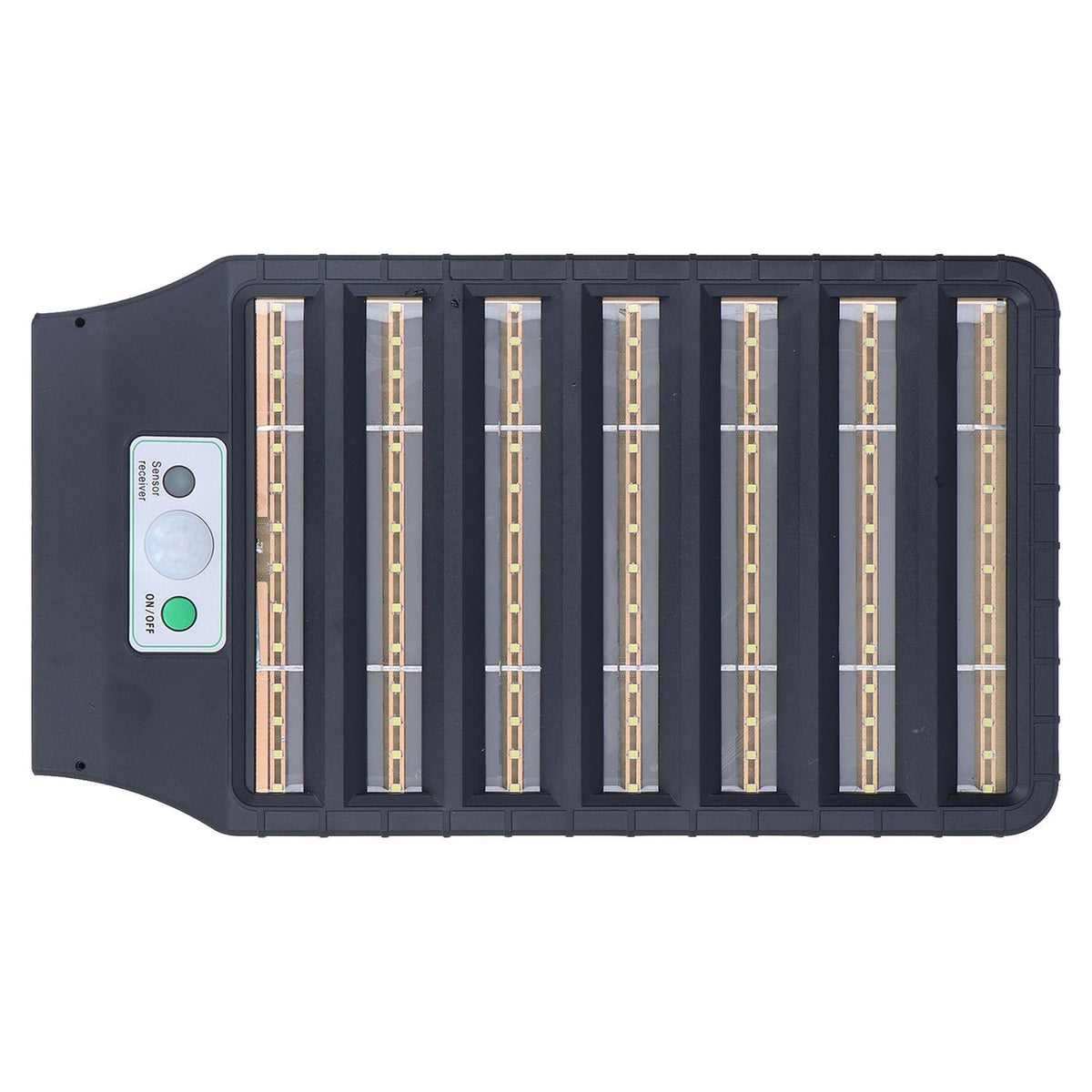 IP65 Solar Street Light 3 Modes 98 LEDs 2200LM Human Body Induction 100W Solar Wall Lights for Patios Gardens Villas Paths
