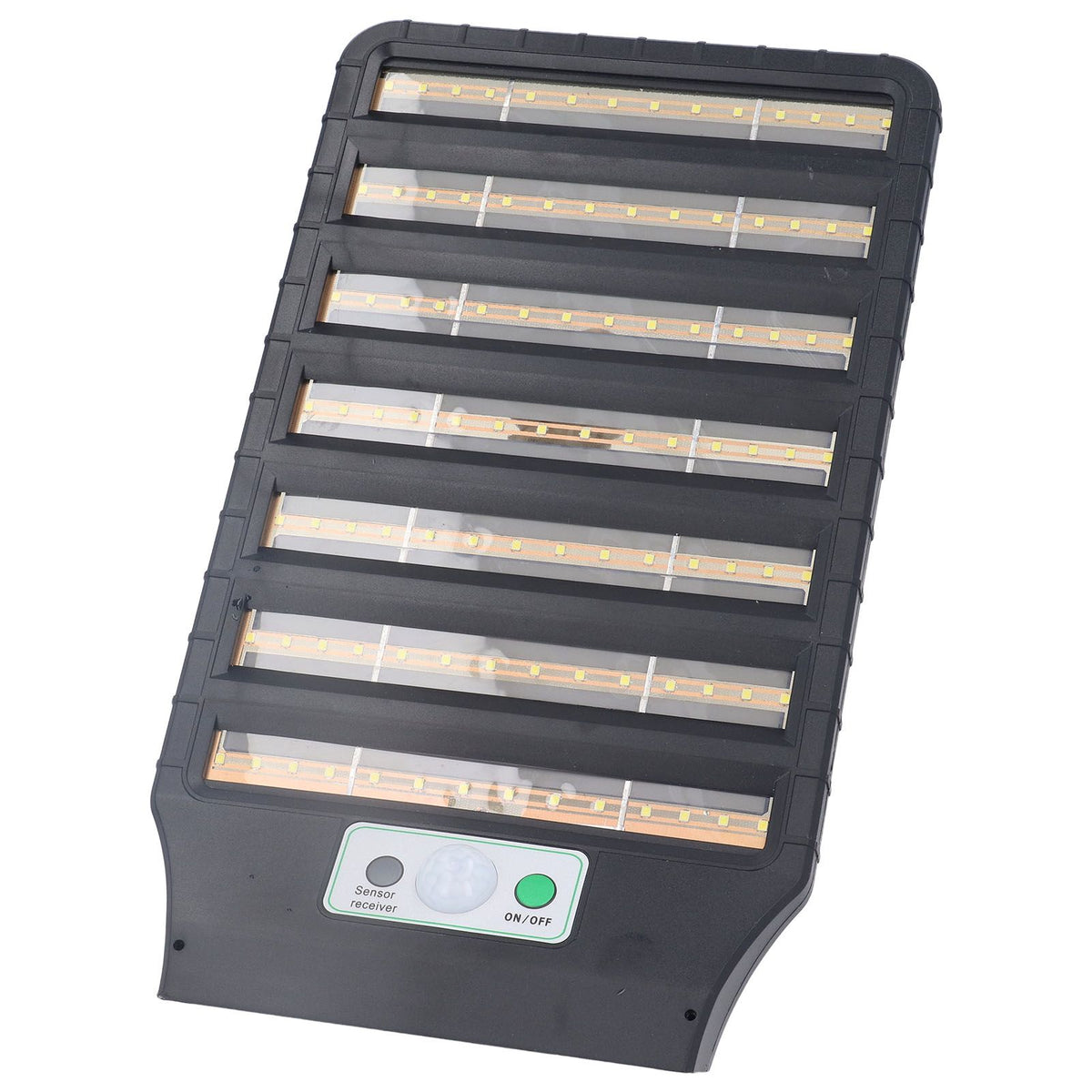 IP65 Solar Street Light 3 Modes 98 LEDs 2200LM Human Body Induction 100W Solar Wall Lights for Patios Gardens Villas Paths