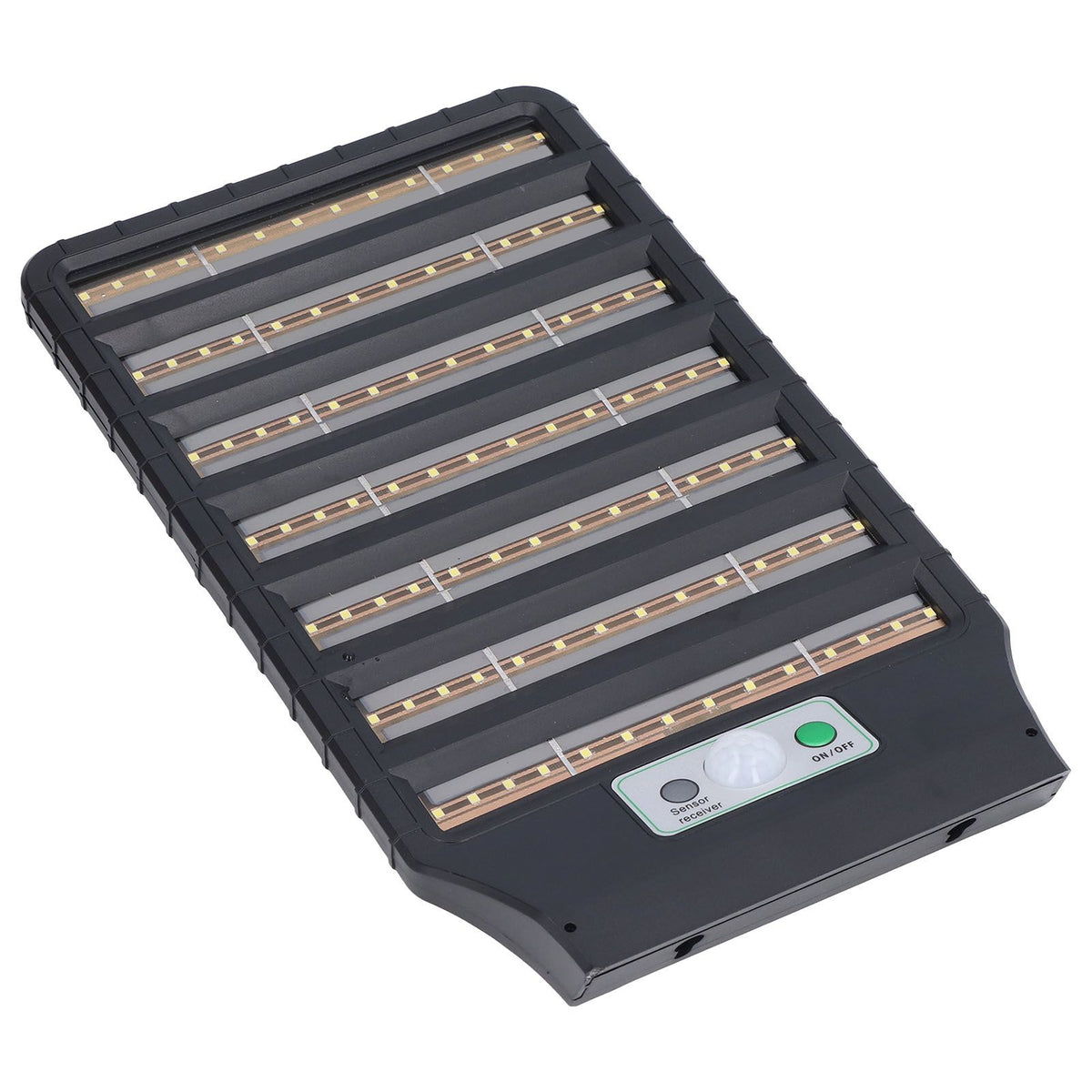 IP65 Solar Street Light 3 Modes 98 LEDs 2200LM Human Body Induction 100W Solar Wall Lights for Patios Gardens Villas Paths