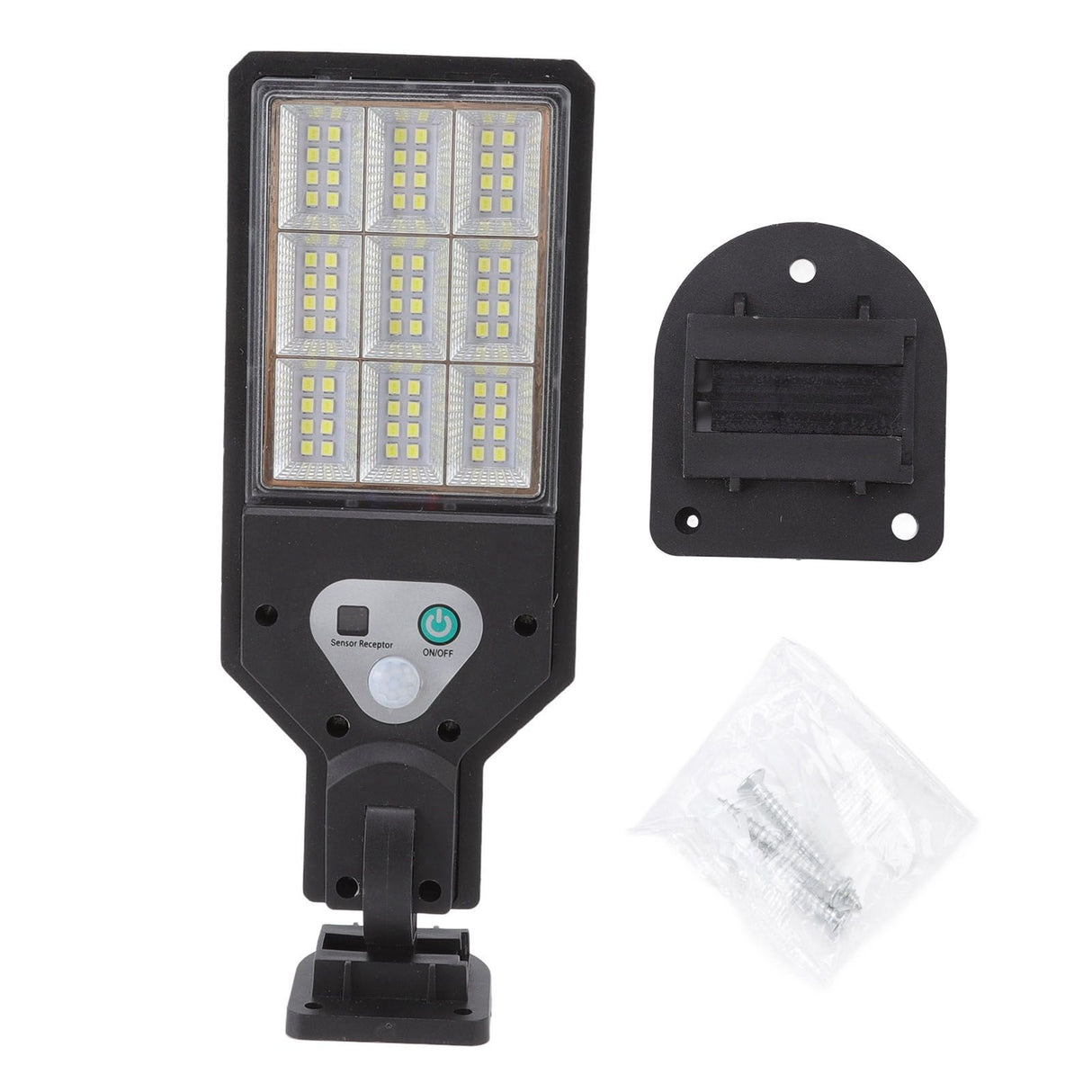 Solar Wall Light IP65 Waterproof 72LED Motion Sensor Wall Lamp for Porch Garden Deck Fence Patio Parking Lot