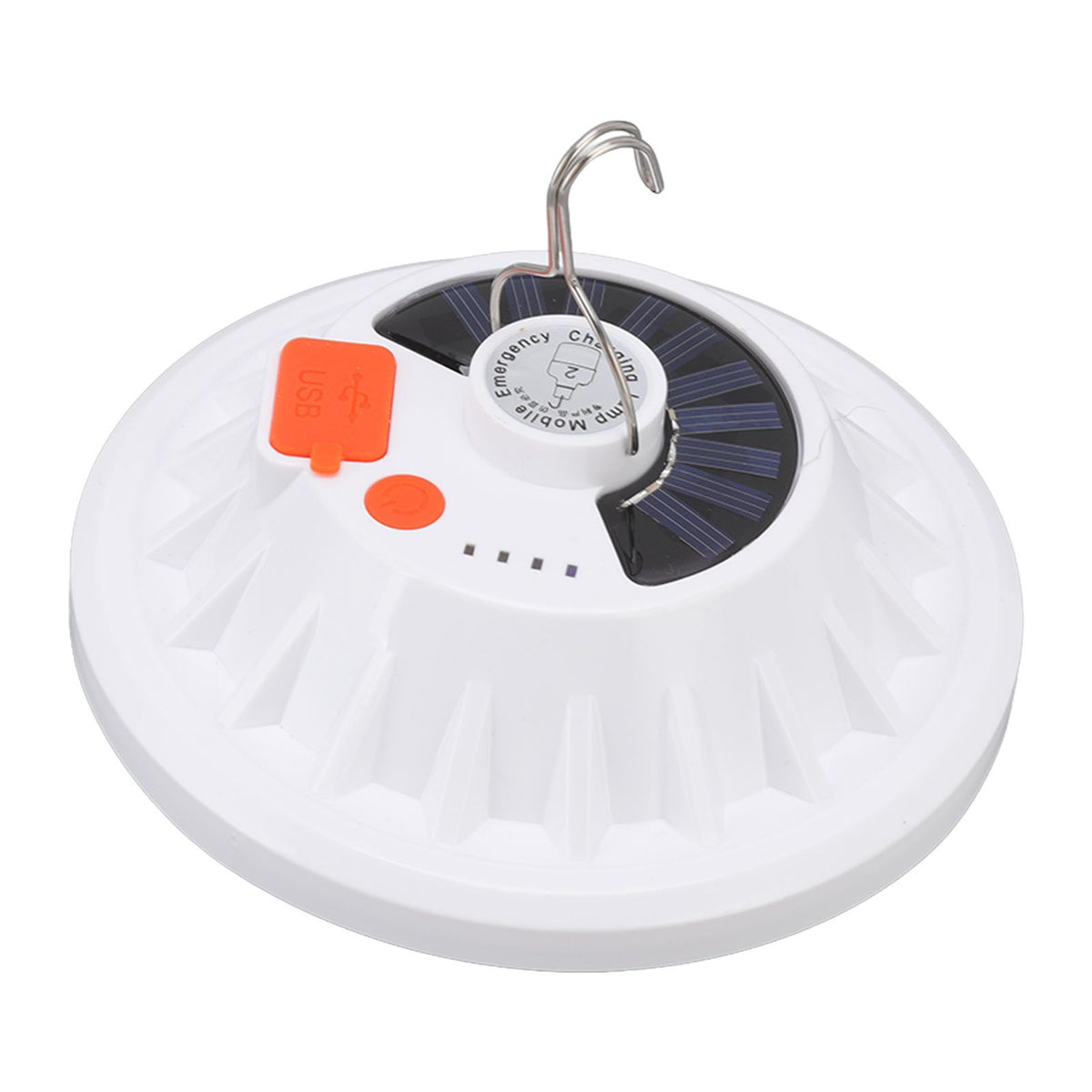 Solar Emergency Light IP65 Waterproof 60 LEDs USB Rechargeable Camping Light for Outdoor Camping