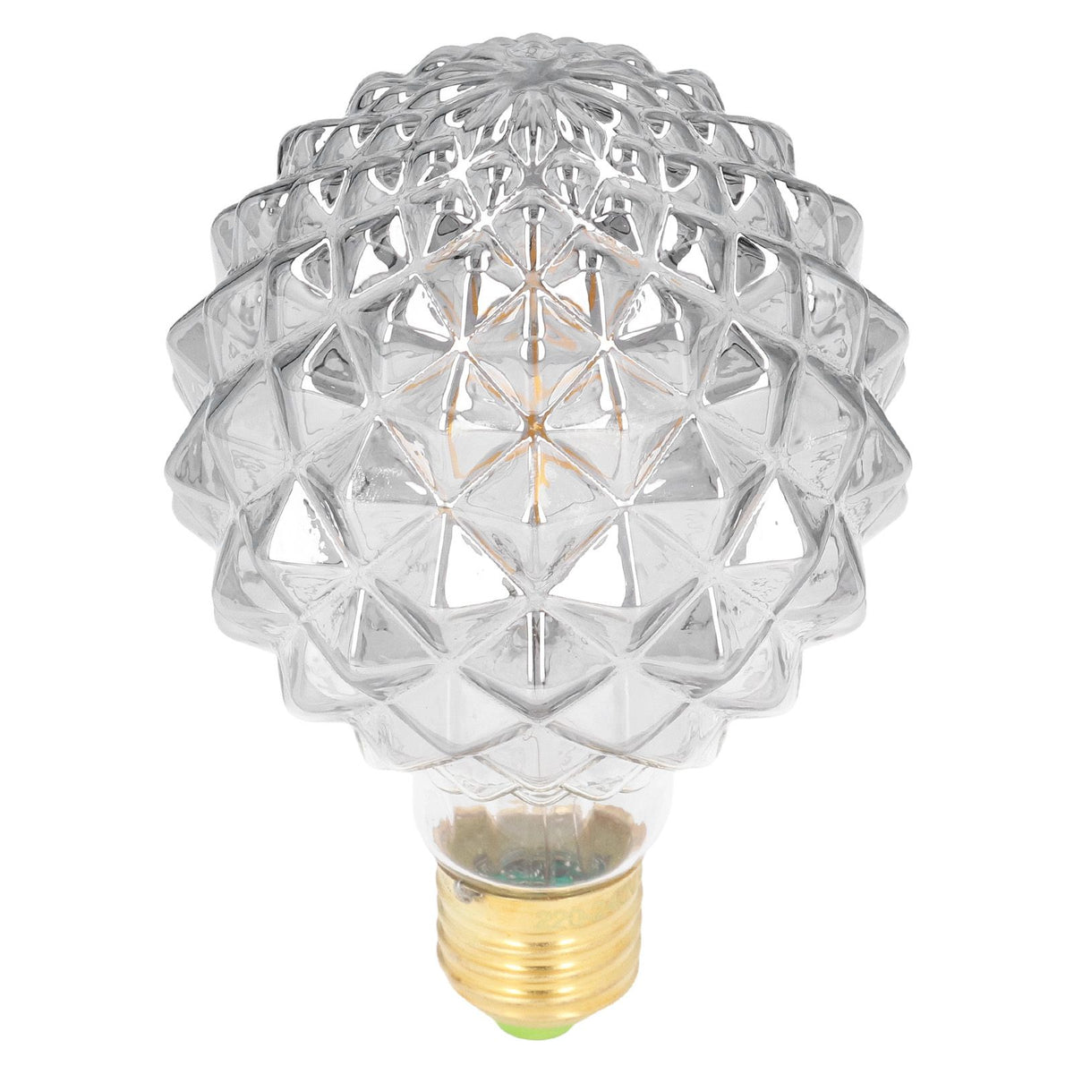 G95 Vintage Light Bulb 4W Warm Light 2700K Pineapples Appearance Filament Light Bulb for Living Room Dining Room 220V