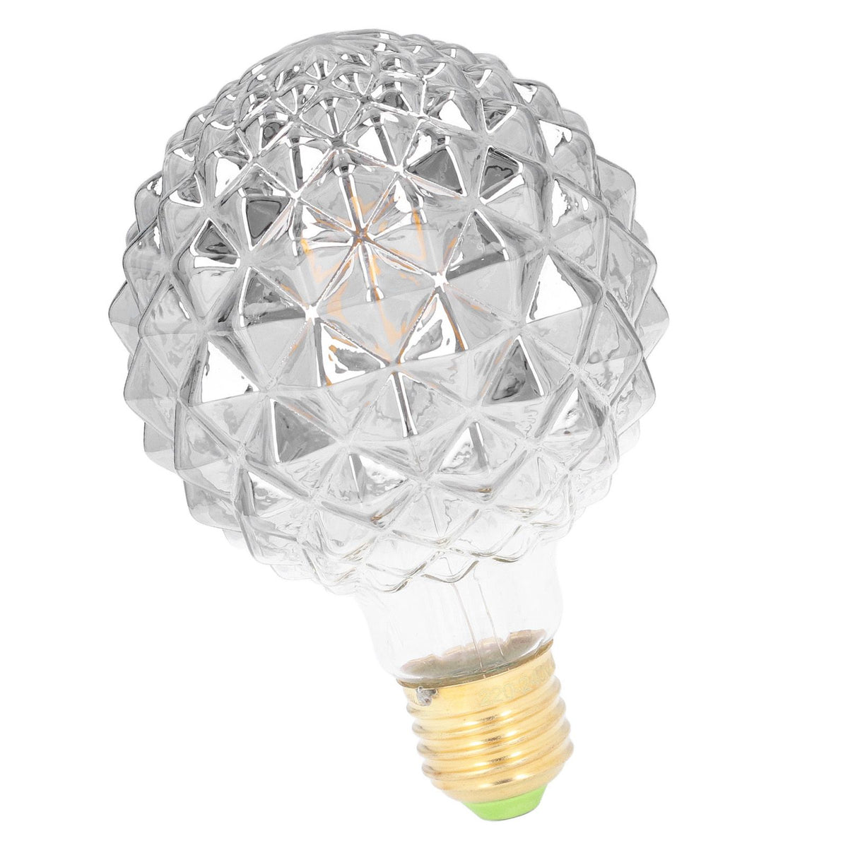 G95 Vintage Light Bulb 4W Warm Light 2700K Pineapples Appearance Filament Light Bulb for Living Room Dining Room 220V