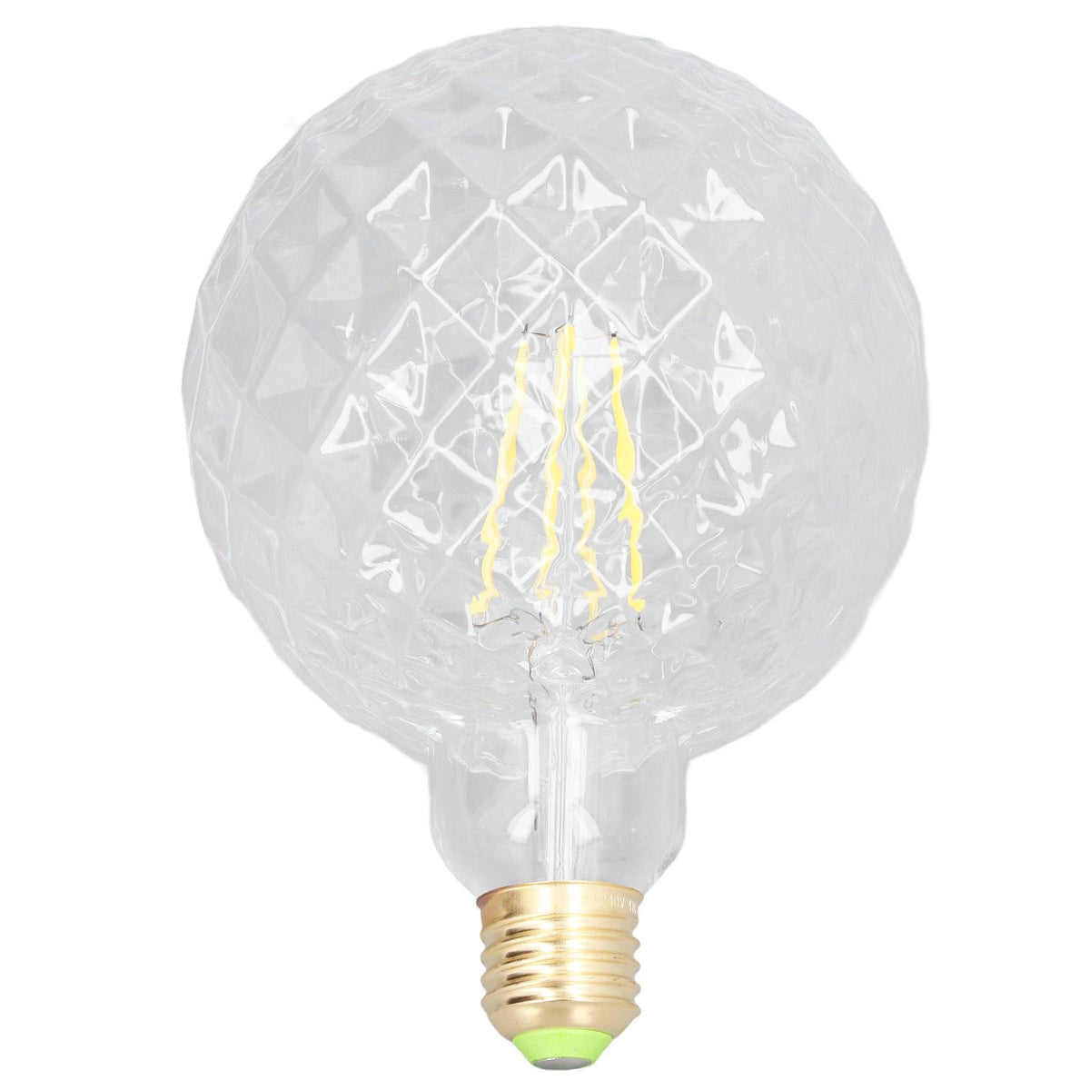4W Round Light Bulbs Ananas Shape LED Lights Neutral Light 4000K E27 E26 Lampholder Dimmable Antique Light for Shop 220V