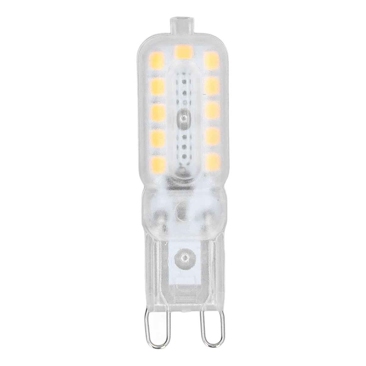 6pcs G9 LED Bulb 5W Transparent Cover 22LED Dimmable G9 Light Bulb for Ceiling Light Wall Light Table Light White Light 220-240V