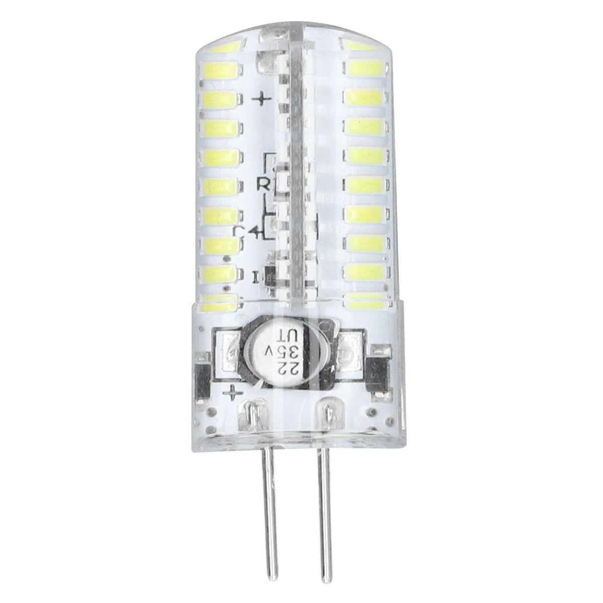 6 Pcs G4 LED Bulbs Bi Pin Base Light Bulbs 5W LED Corn Bulbs for Landscape Lighting Home Lighting Pure White 6000-6500K