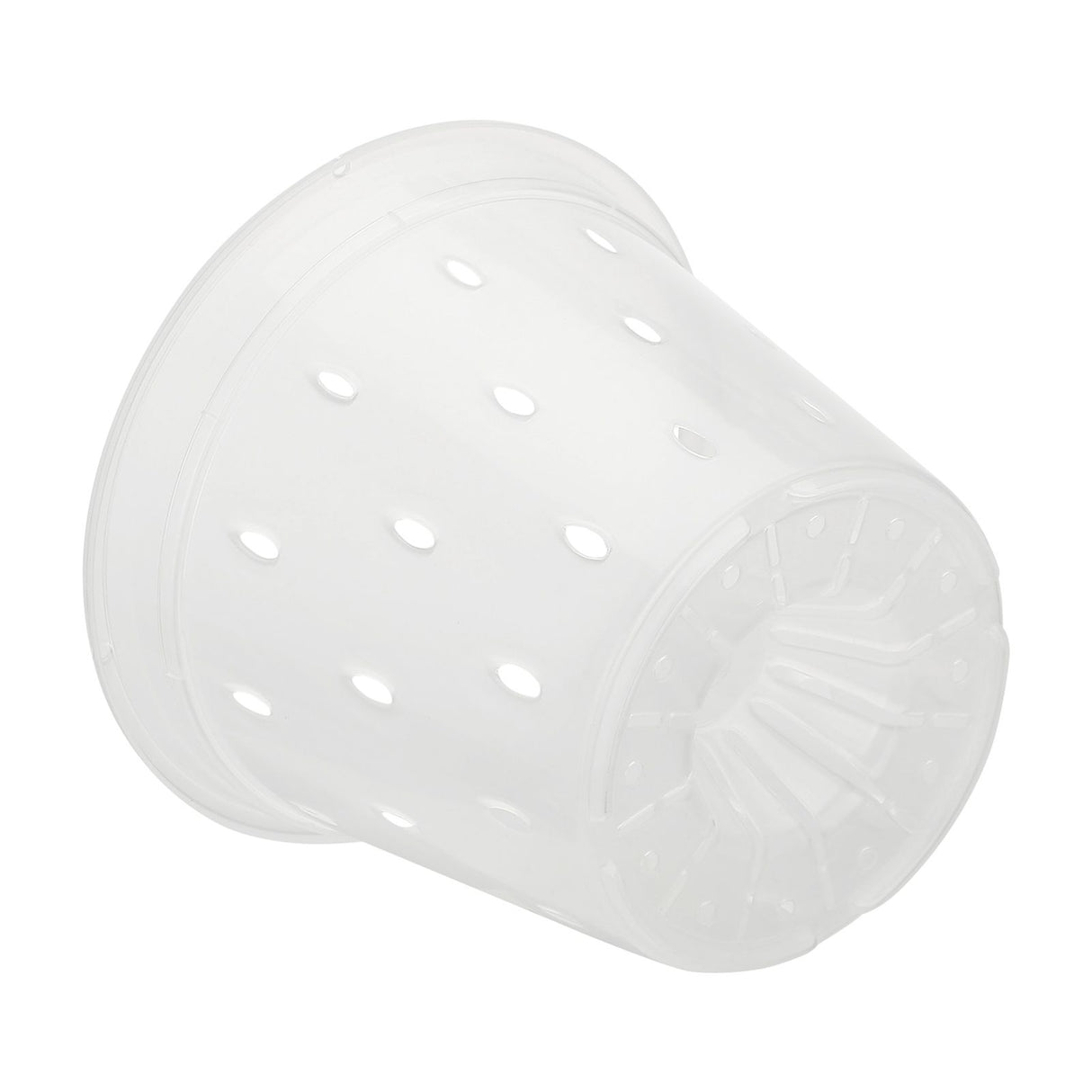 Orchid Flower Pot Breathable Clear Orchid Planting Pot with Holes for Indoor Outdoor