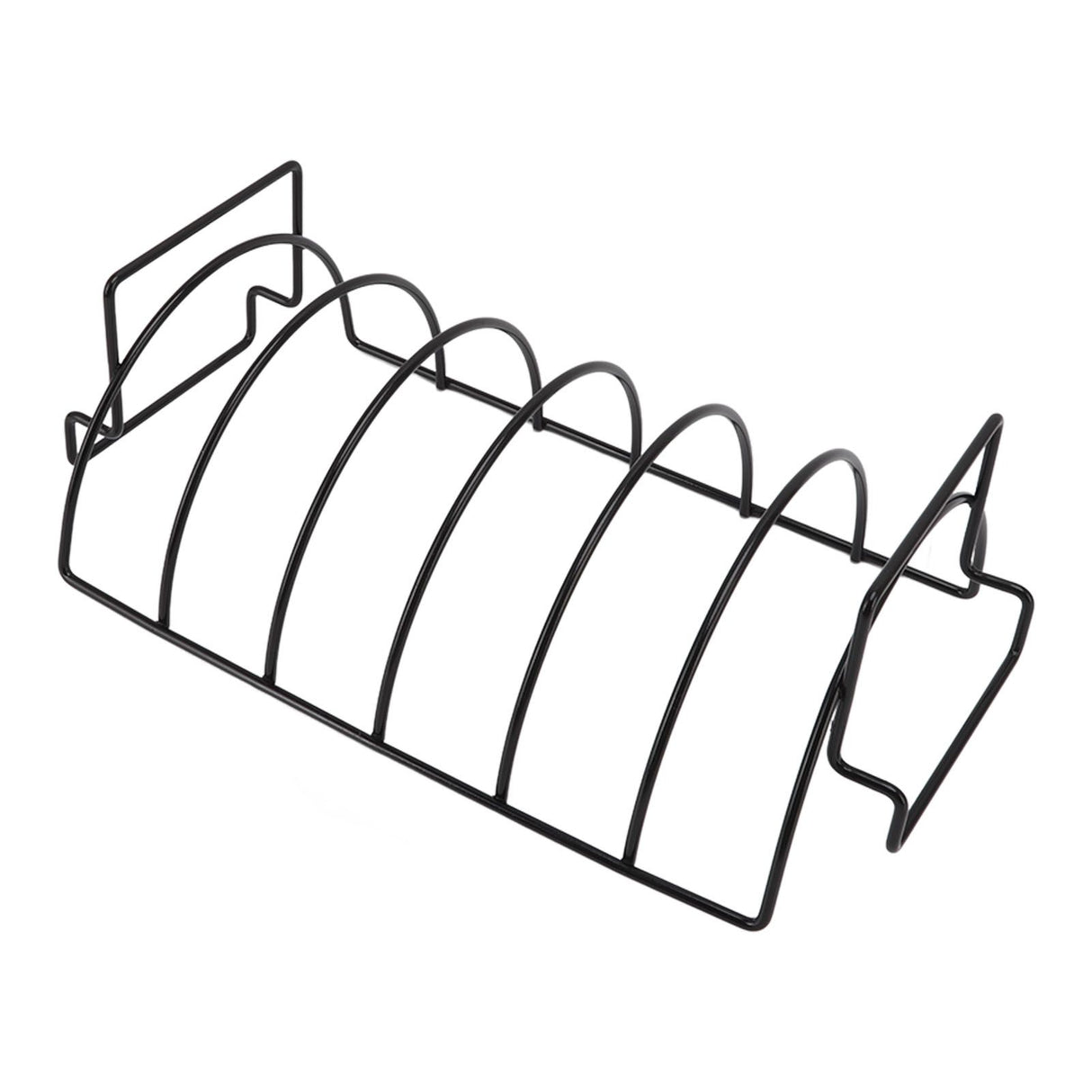 Rib Rack Non Stick Coated Chicken Steak Roasting Stand Barbecue Tool Beef Ribs Grill