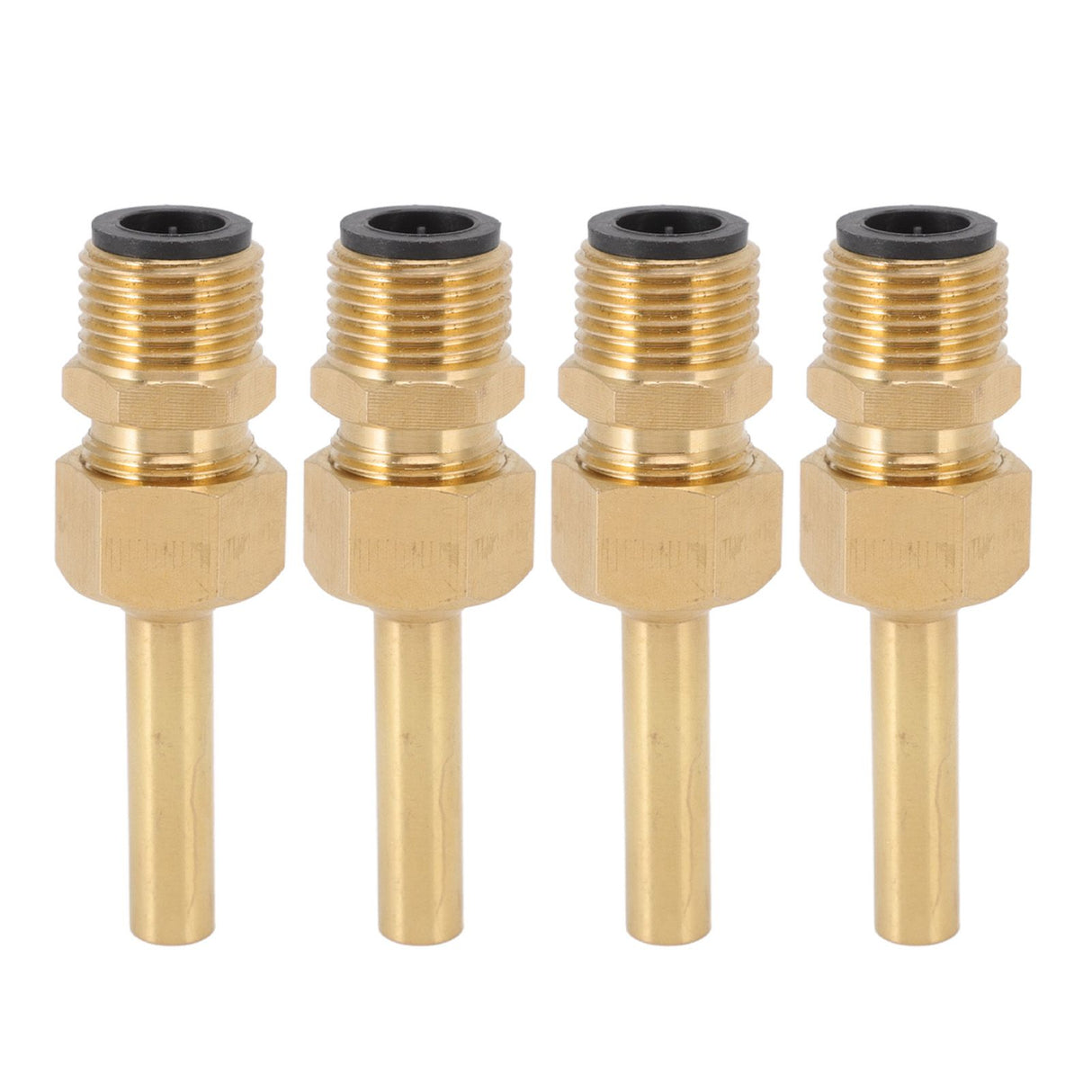 4 PCS Water Fountain Nozzles Pure Copper Large Hexagonal Direct Jet Nozzle Waterscape Single Nozzle Male Thread G1/2