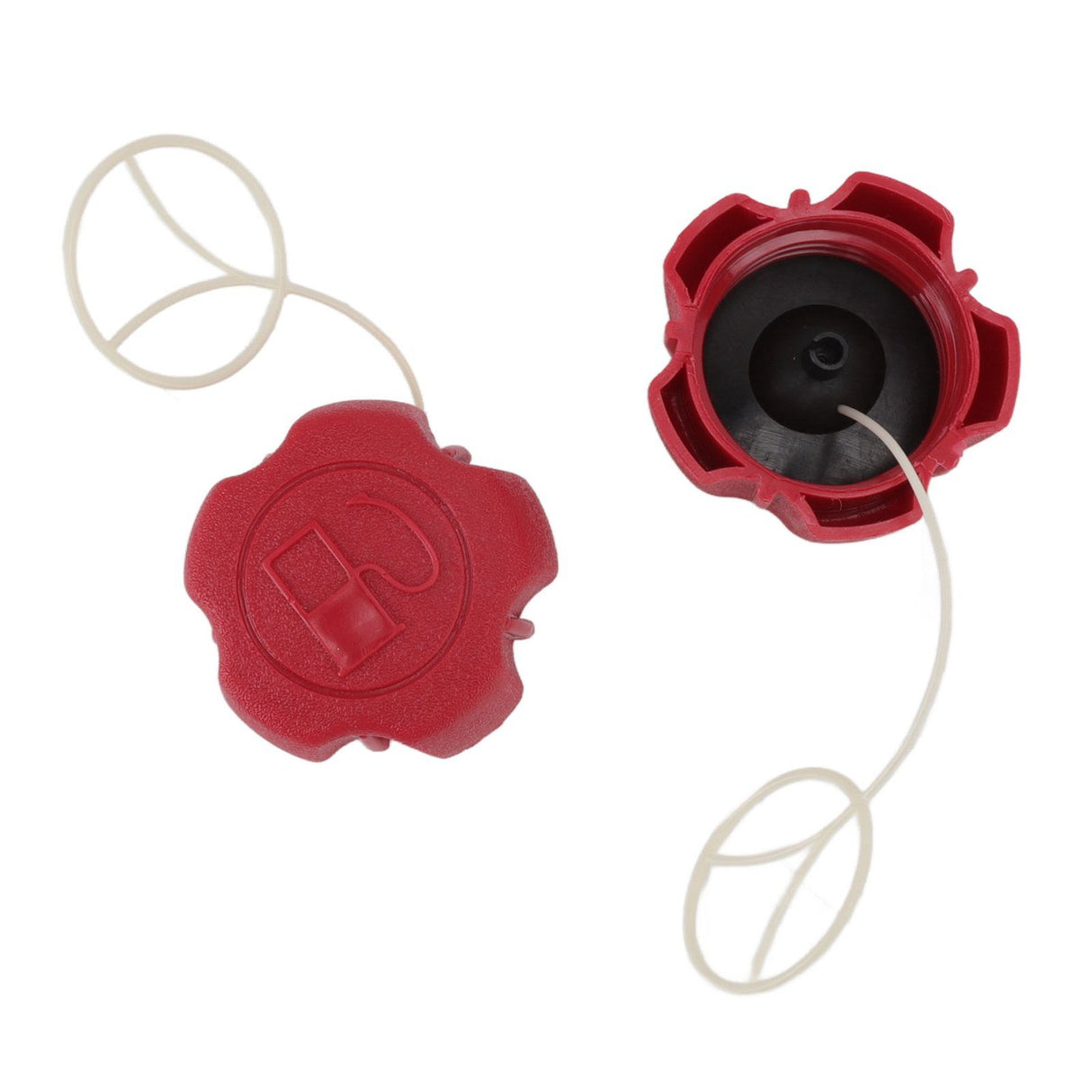 2 Set Lawn Mower Fuel Cap Primer Bulb Replacement Part Kit for Fuxtec FX RM 1630 1855 1860 2055 2060 2060PRO