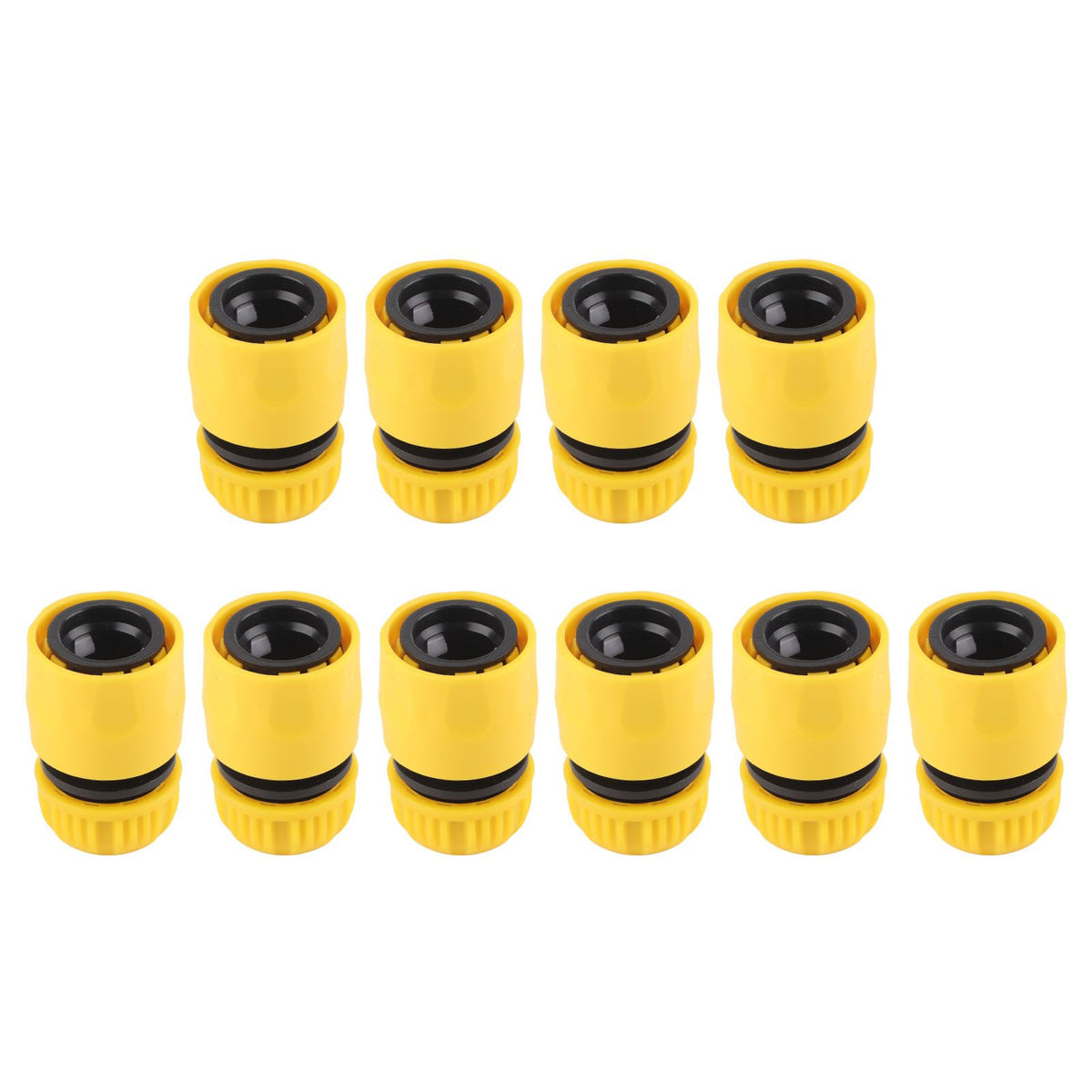 10PCS Water Hose Quick Connector Fittings Plastic Agricultural Irrigation Supplies for Garden for DN15 Pipe