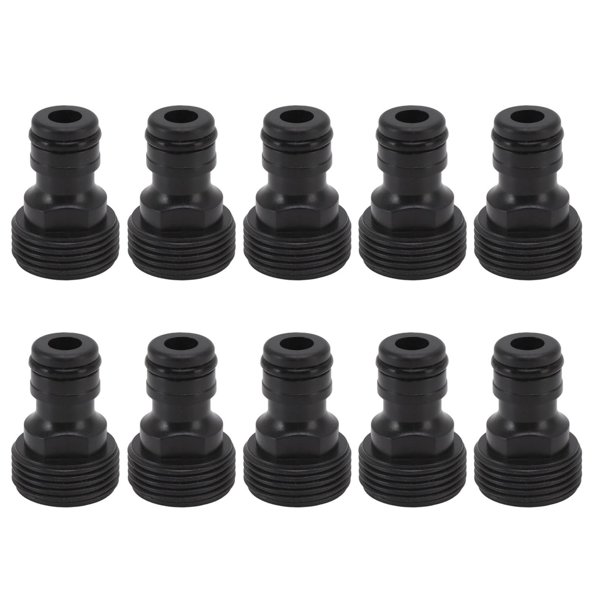 10 Pcs Tap Connector G3/4 Male Thread 25mm Quick Connector Nipple Hose Quick Connector Plastic