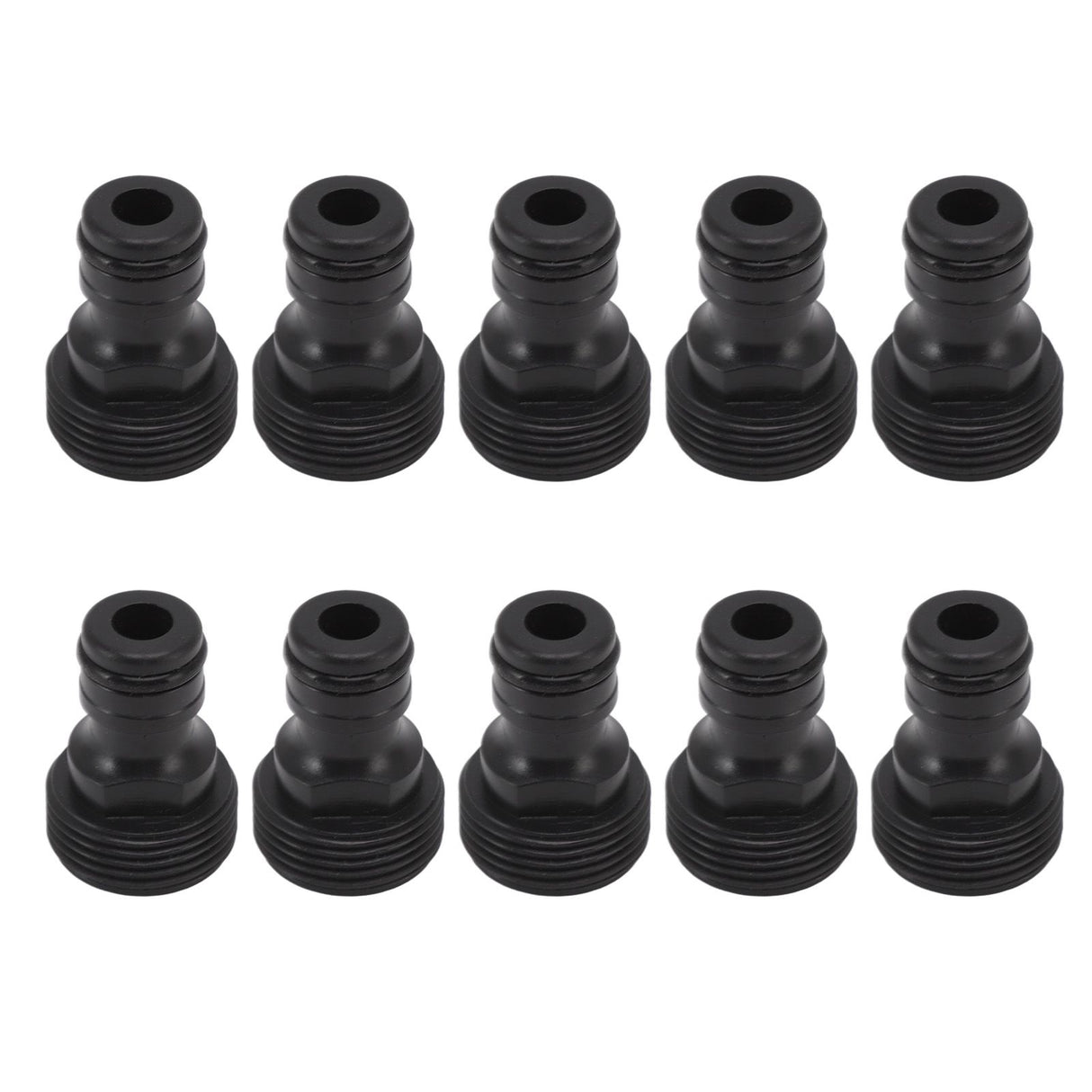 10 Pcs Tap Connector G3/4 Male Thread 25mm Quick Connector Nipple Hose Quick Connector Plastic