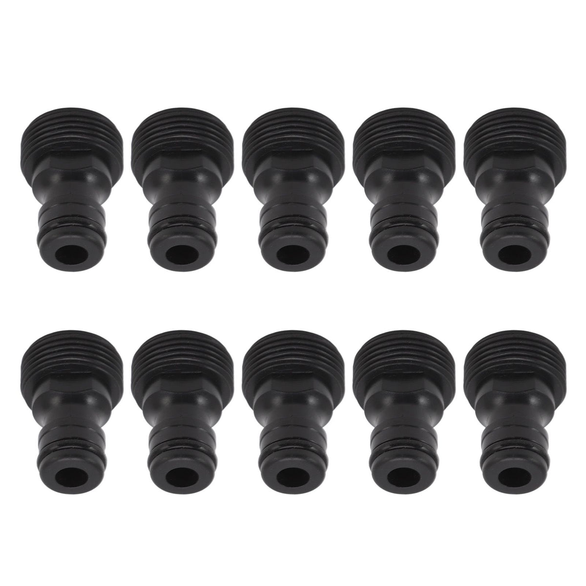 10 Pcs Tap Connector G3/4 Male Thread 25mm Quick Connector Nipple Hose Quick Connector Plastic