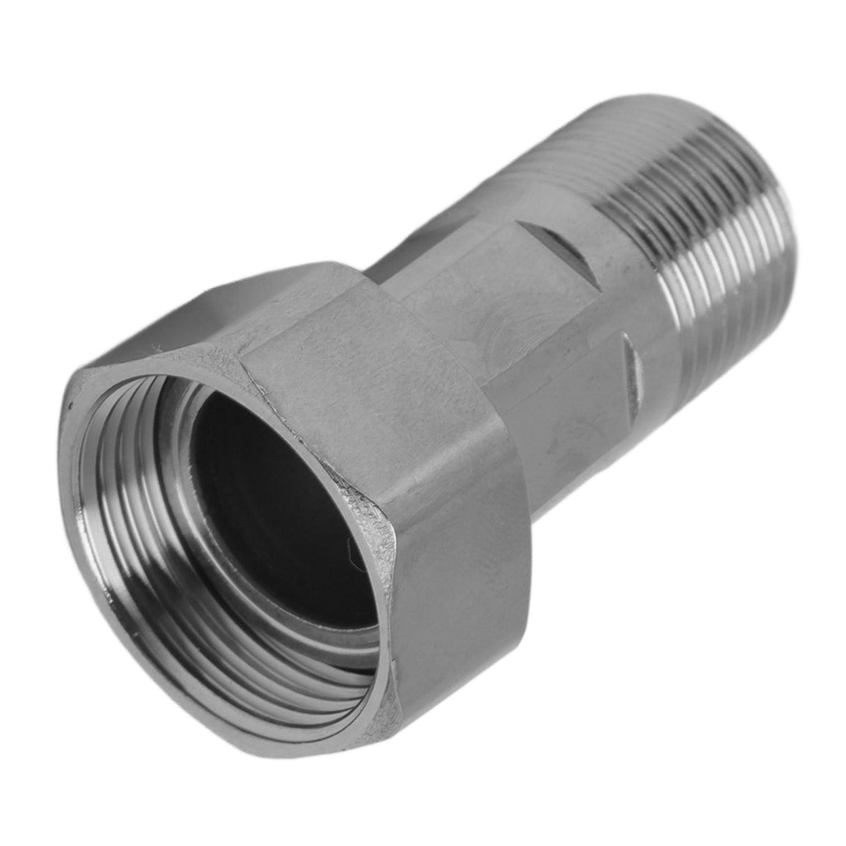 Stainless Steel Pipe Fitting Plumbing Butt Joint Adapter Spa Hot Tub Components Hardware G1/2 to G3/4
