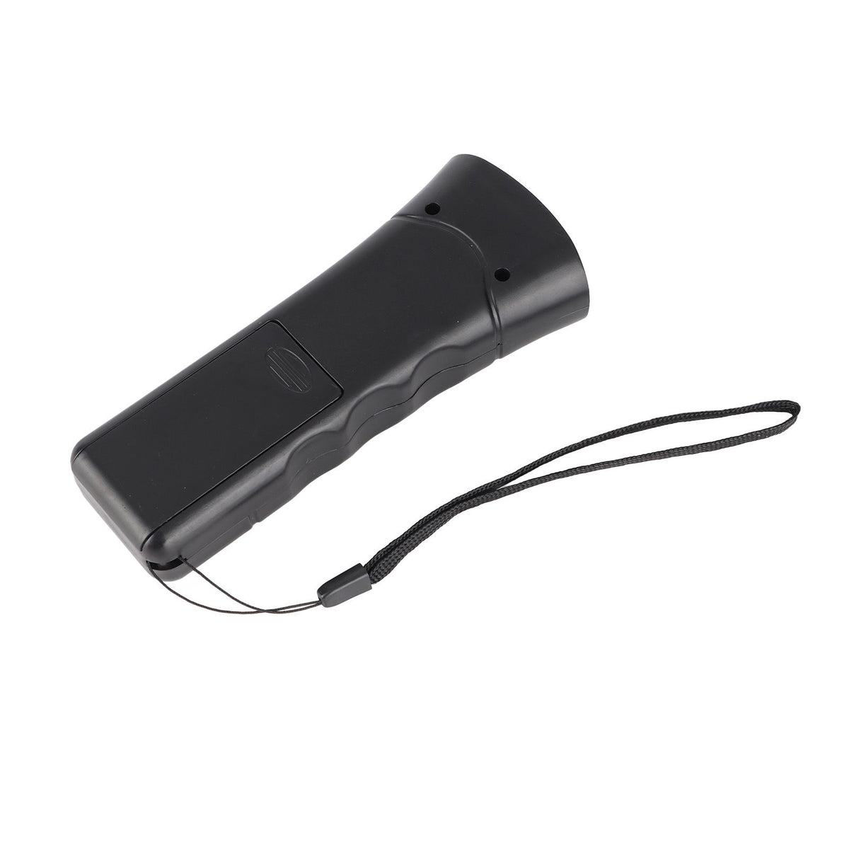 Dog Barking Deterrent Ultrasound Dual Horn Handheld Dog Bark Control Training Device for Outdoor Black