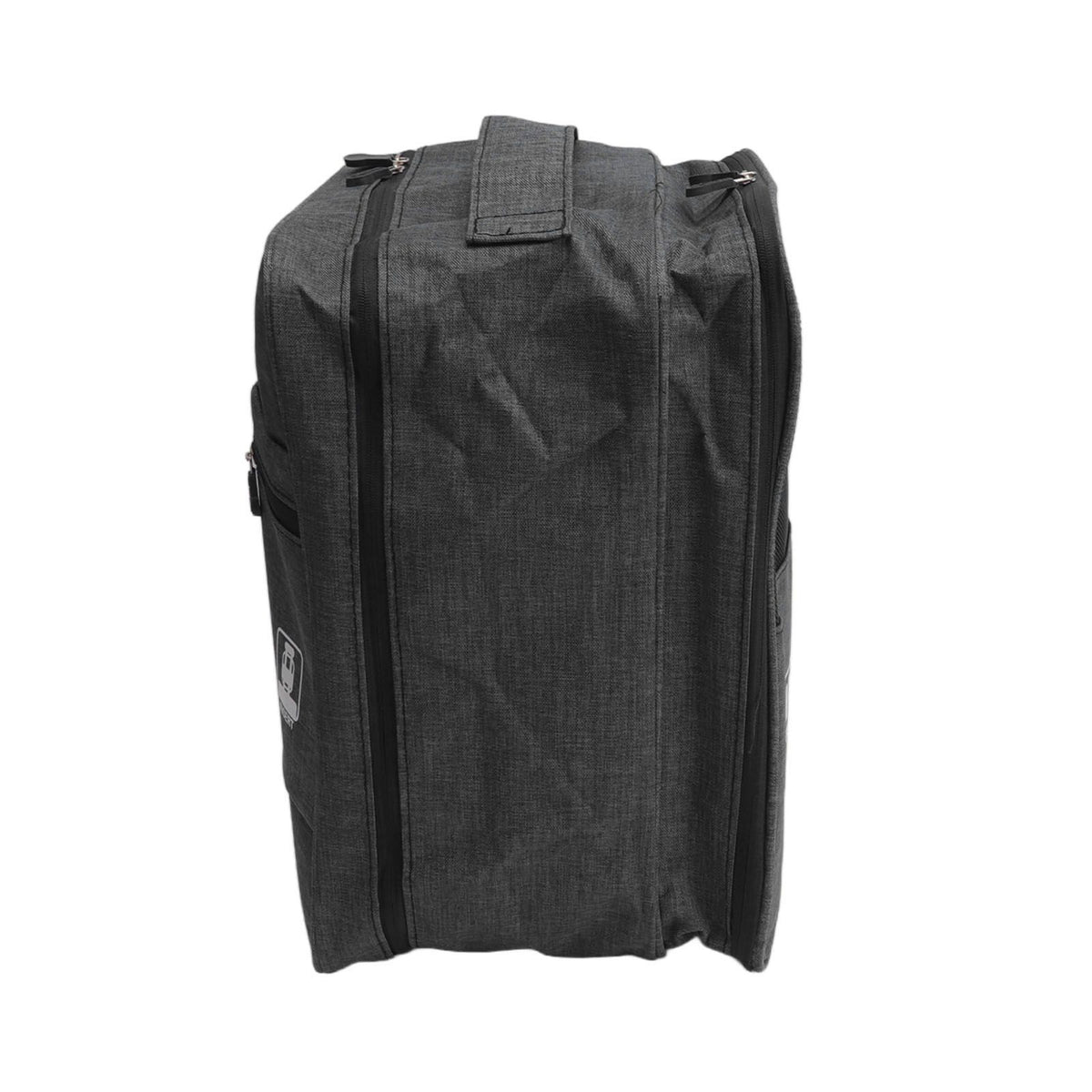3 Layers Travel Shoe Bag Holds 3 Pair of Shoes Waterproof Portable Shoe Storage Bag for Travel Camping Daily Use Black
