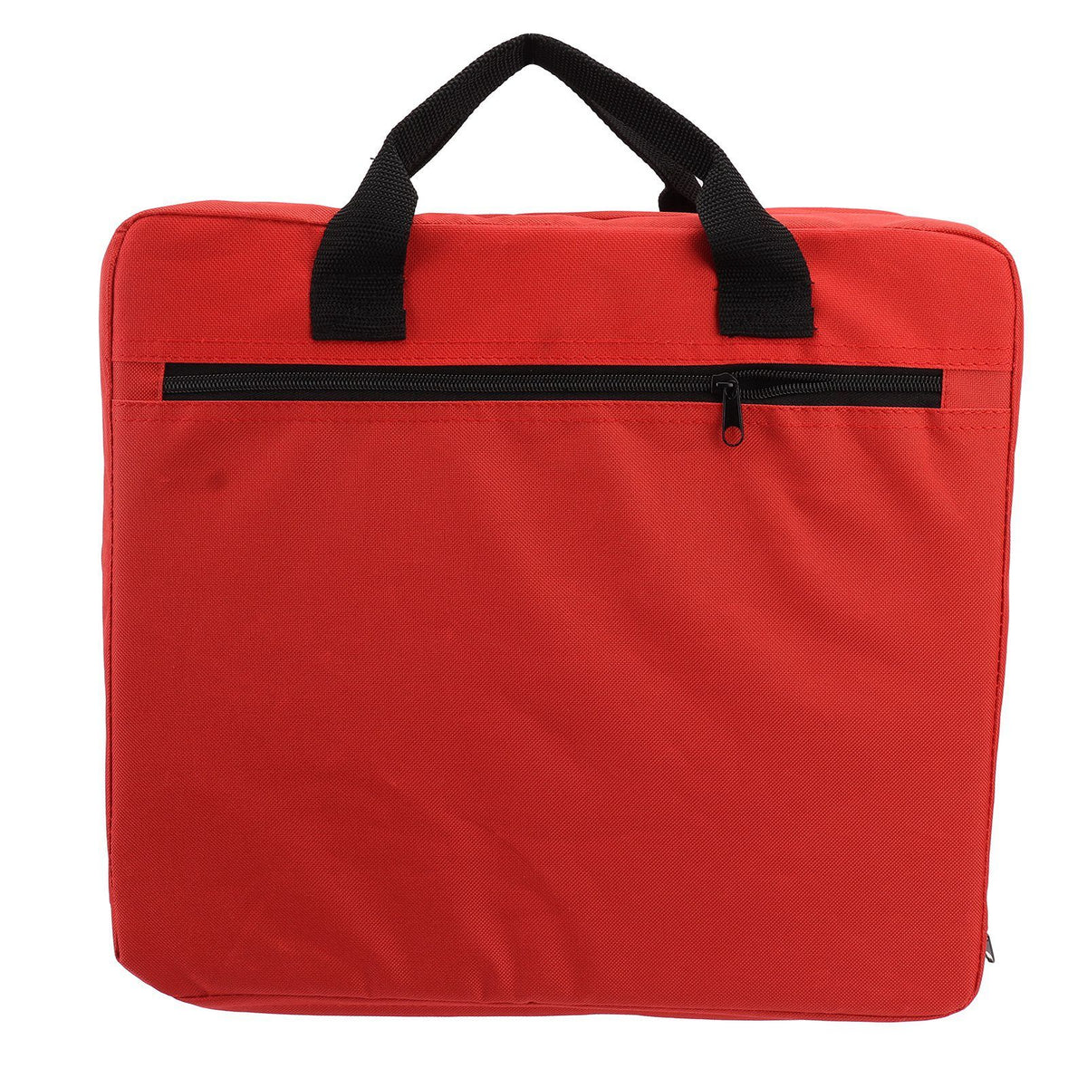 Outdoor Chair Cushion Portable Comfortable Oxford Cloth Foldable Stadium Seat Cushion Red