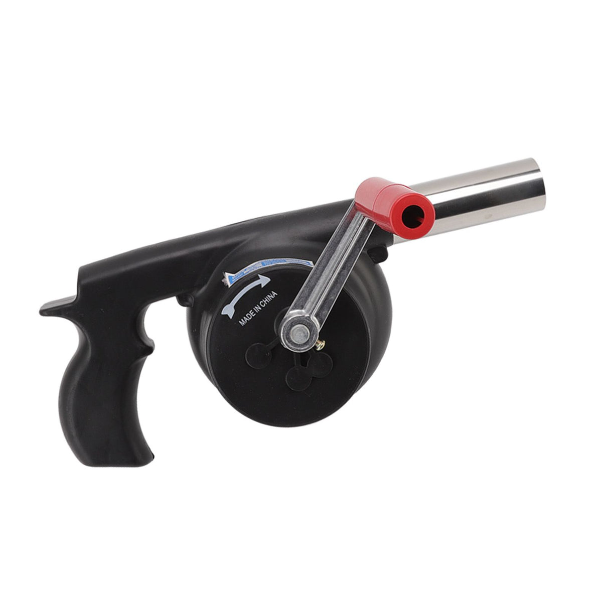 Hand Crank BBQ Blower Lightweight Portable ABS Barbecue Fan for Camping Picnic Fireplace