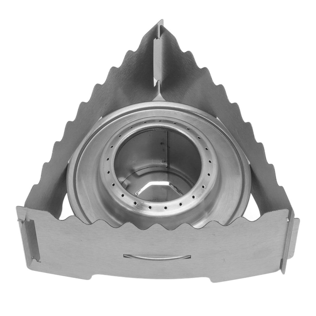 Outdoor Portable Camping Stove Stainless Steel Mini Backpacking Stove for Camping Hiking Backpacking BBQ B