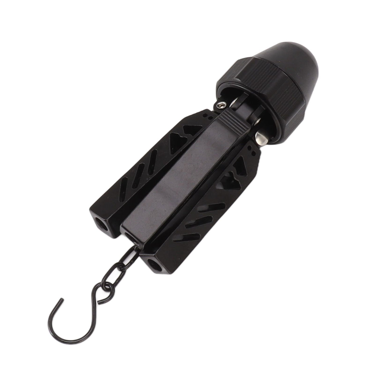 Camping Tripod Aluminum Alloy Stable Multifunctional Black A Shaped Tent Support Pole for Outdoor