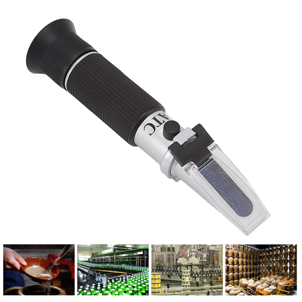 0‑28% Salinity Optical Refractometer Portable Handheld Refractometer for Seawater Aquarium