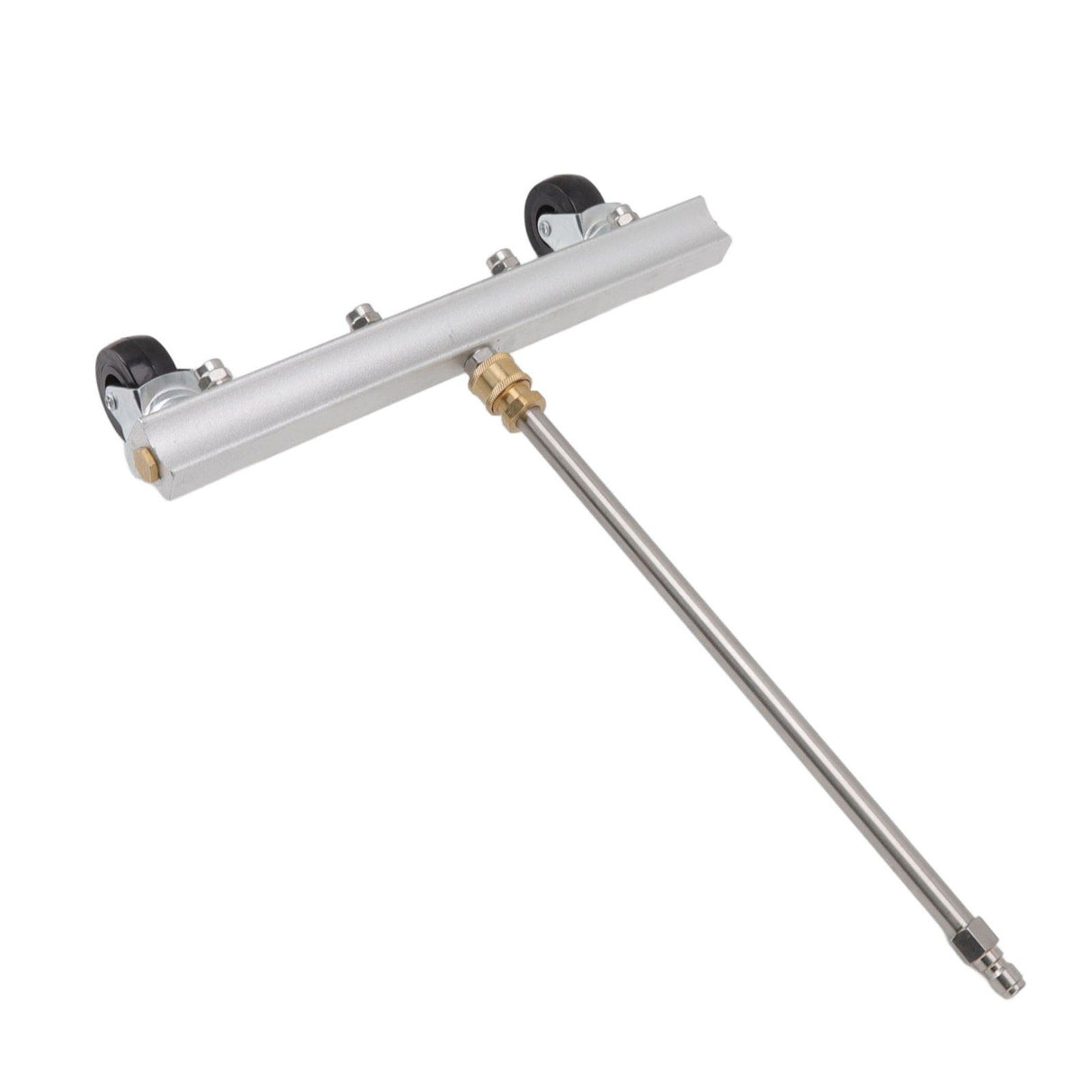 Undercarriage Cleaner Professional Under Car Water Broom with 4 Nozzles for Car Patio Courtyard Entrance