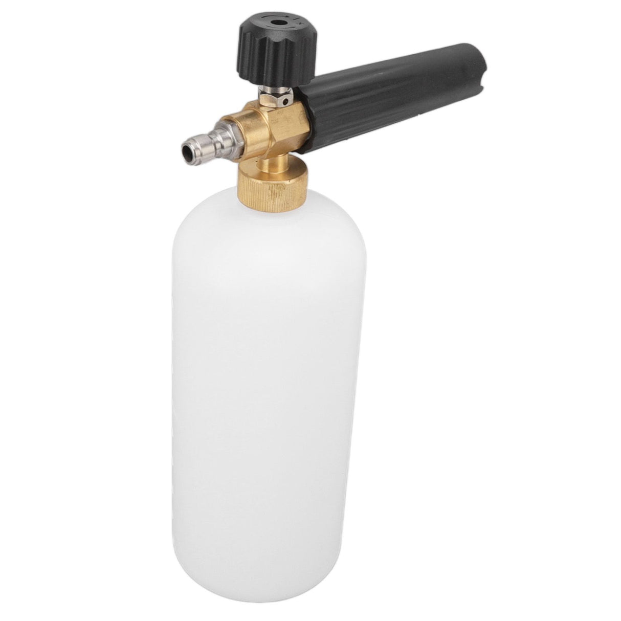 1L Car Wash Foam Spray Bottle Multifunction with G1/4 Quick Connector Copper Foam Lance for Outdoor