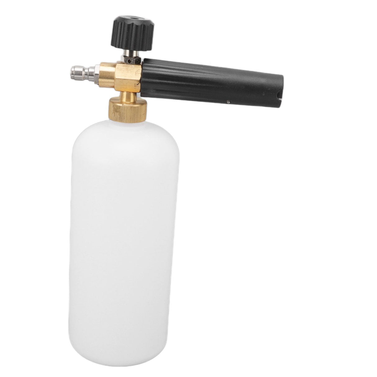 1L Car Wash Foam Spray Bottle Multifunction with G1/4 Quick Connector Copper Foam Lance for Outdoor