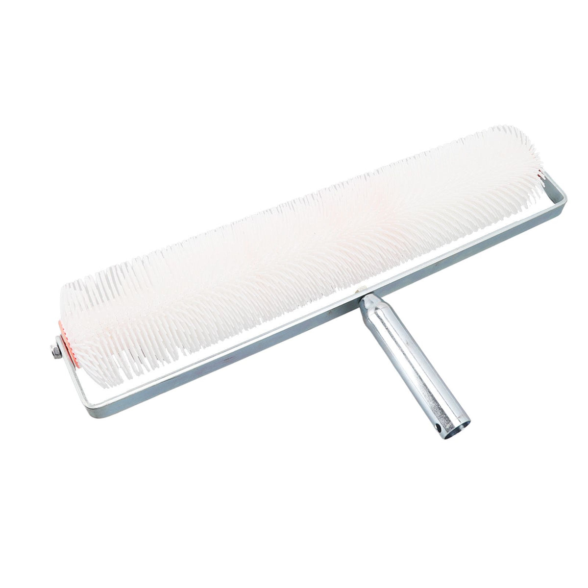 28MM Self Leveling Defoaming Spike Roller PVC Plastic Round Thick Needle Floor Aeration Roller Epoxy Cement Construction Tools