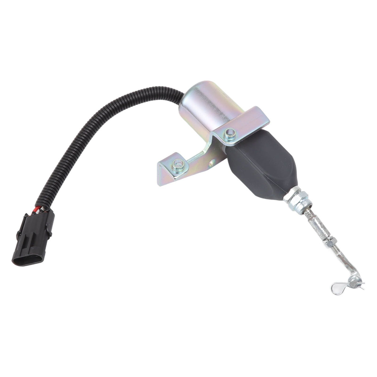 Fuel Shut Off Solenoid Valve 3974947 12V Excavator Engine Stop Electric Flameout Accessories